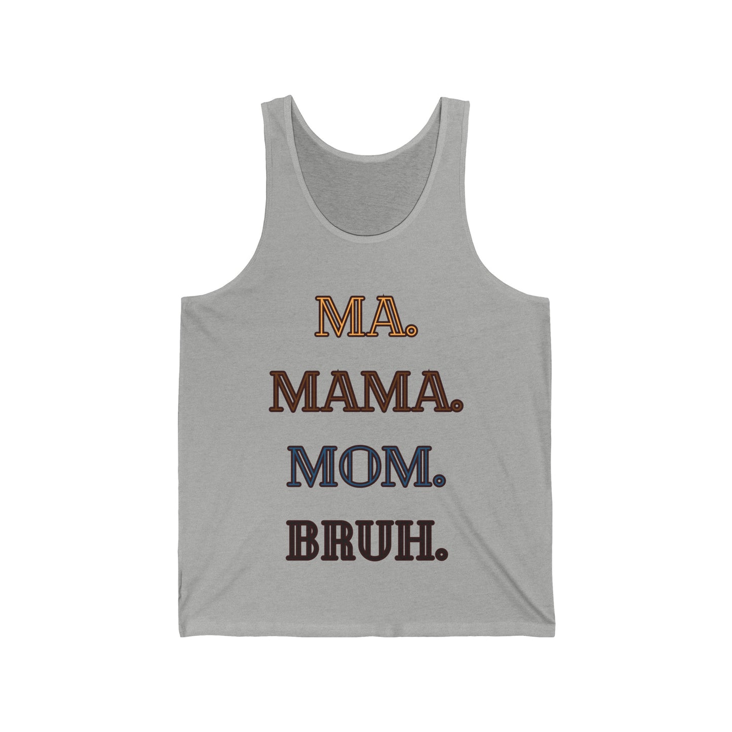 Best Mother's Day Gift - Mom Tank Shirt: Sarcastic Mom Jersey Tank - Perfect Gift for Her