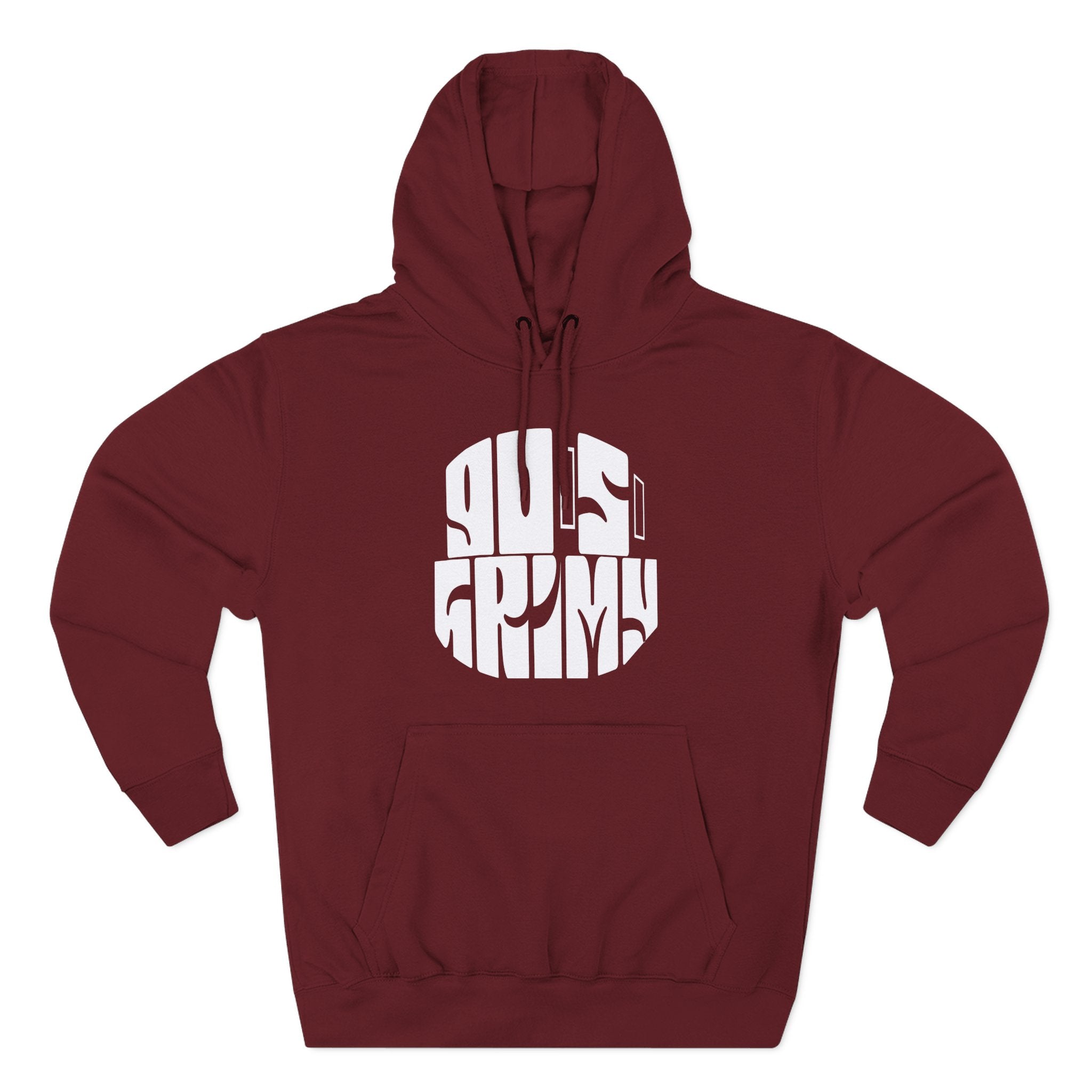 Retro 'Guilty As Charged' Graphic Hoodie — Vintage Circle Logo Pullover