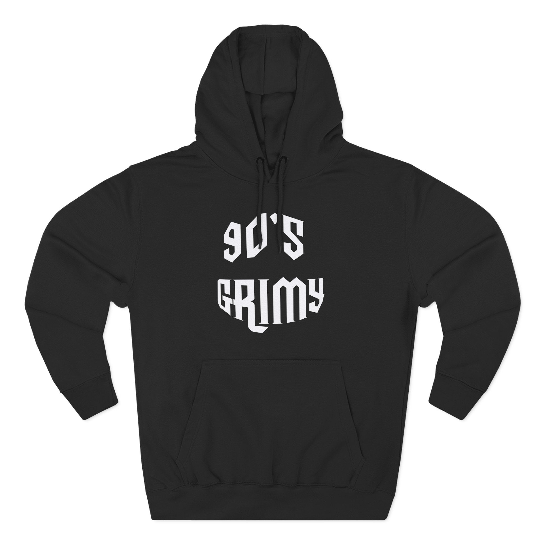 Vintage Streetwear Fleece Pullover 90's Grimy Guys Hoodie