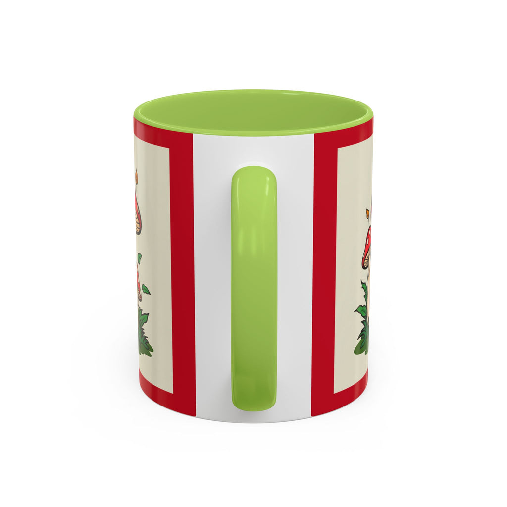 Mushroom Coffee Mug Accent Toadstool Design