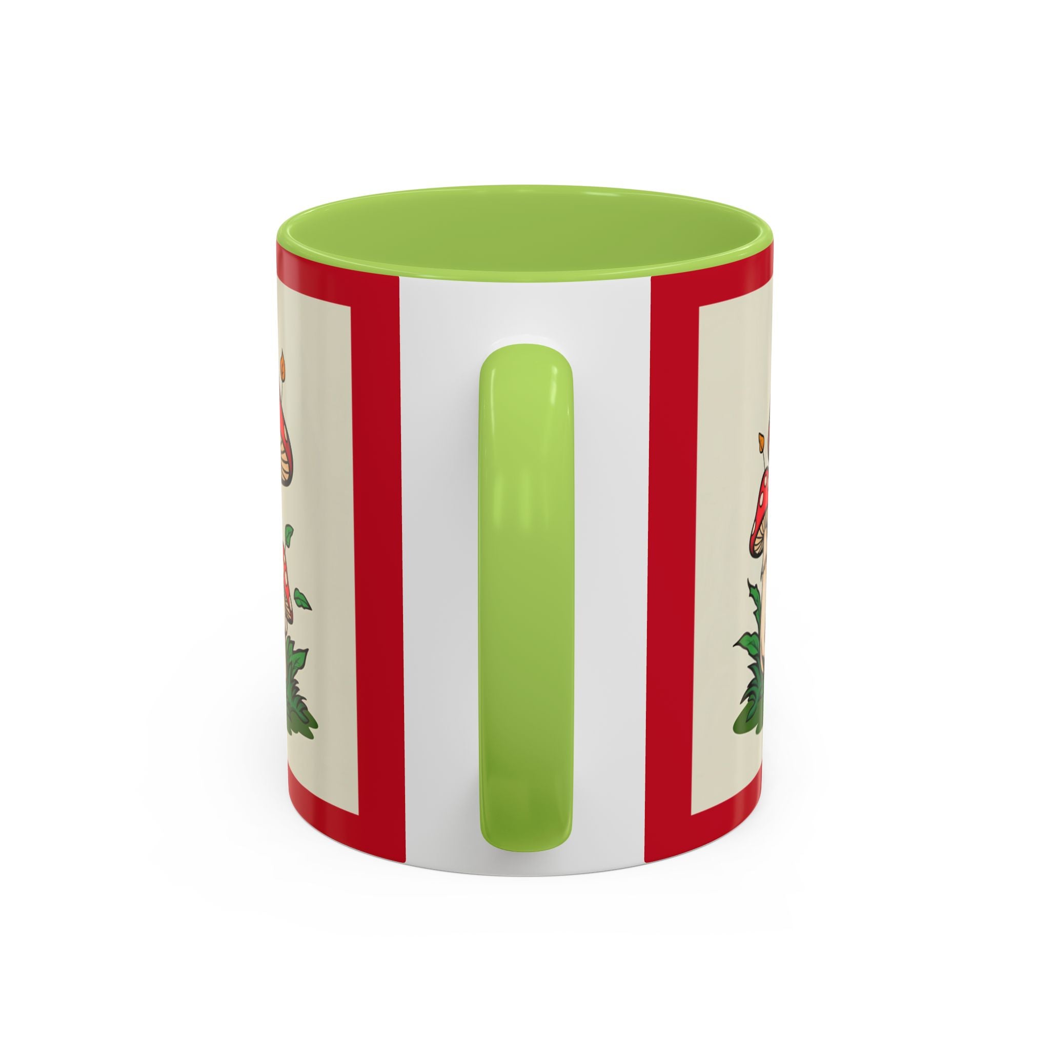 Mushroom Coffee Mug Accent Toadstool Design