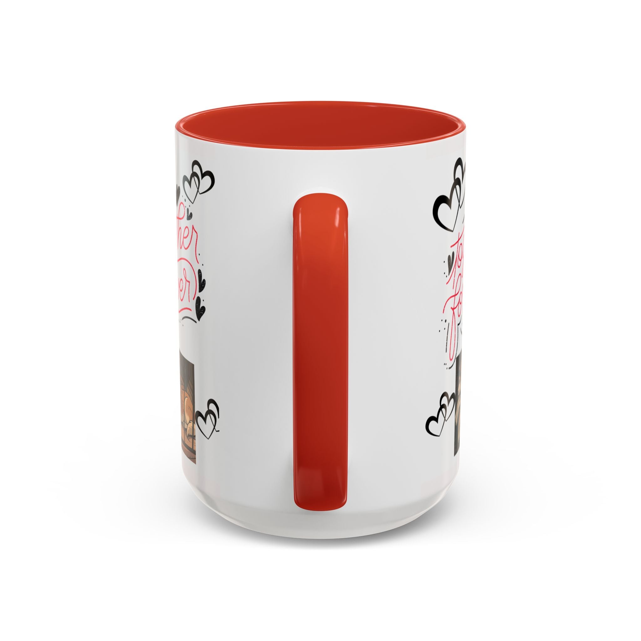 Husky Couple Coffee Mug — “Together Forever” Personalized Pet Lovers Gift