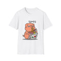 Cute Ramen Pig T-Shirt, Graphic Tee for Foodies, Funny Shirt Gift for Ramen Lovers, Casual Wear, Unique Animal Design