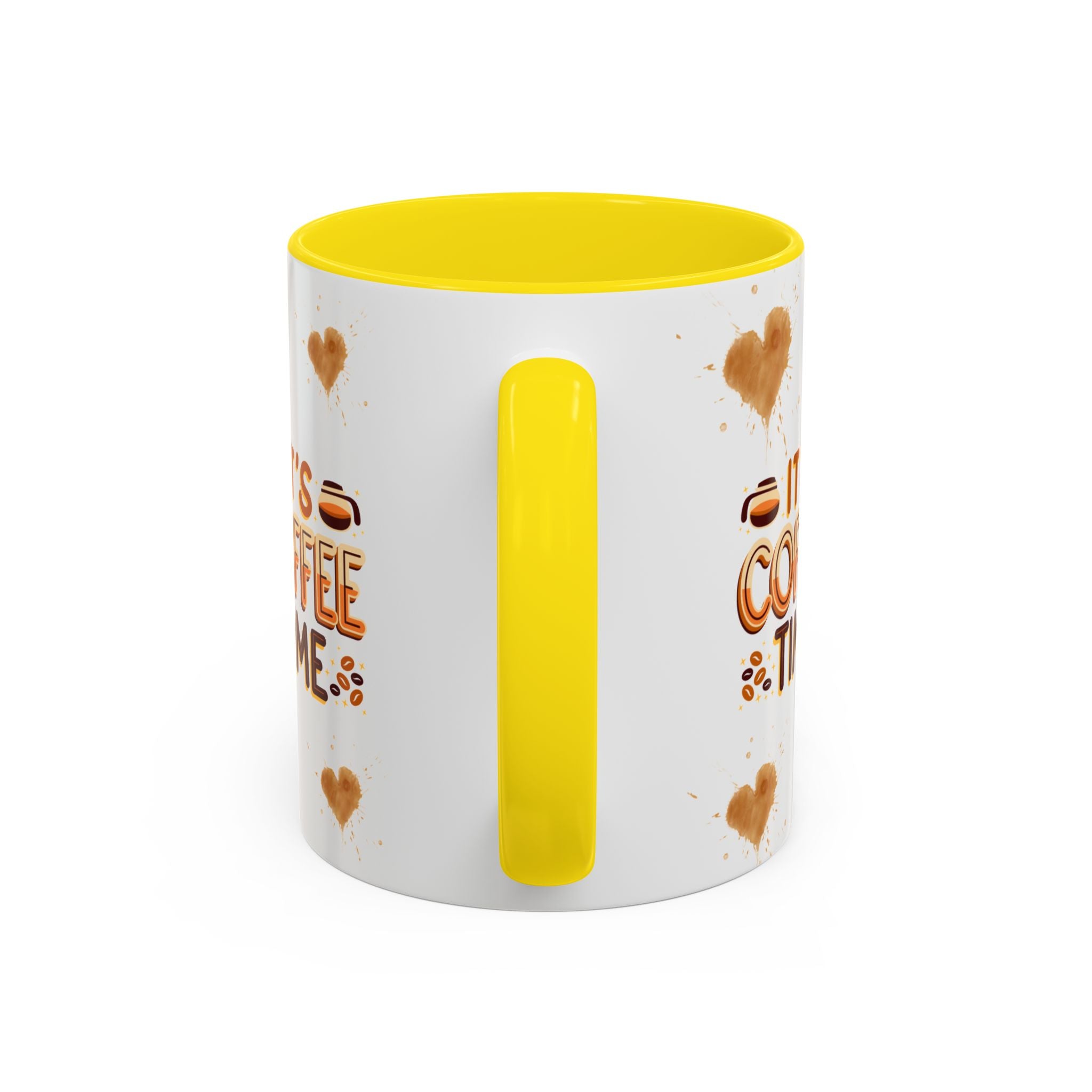 Cute Highland Cow It's Coffee Time Mug | Accent Coffee Mug