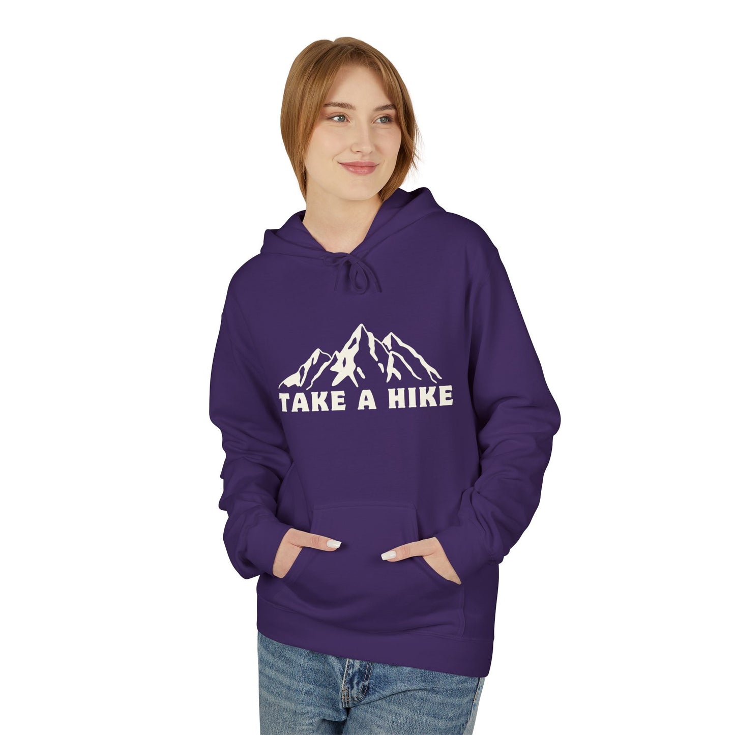 Hoodie Sweater Pullover Take a Hike Mountain Outdoor Adventure Pullover