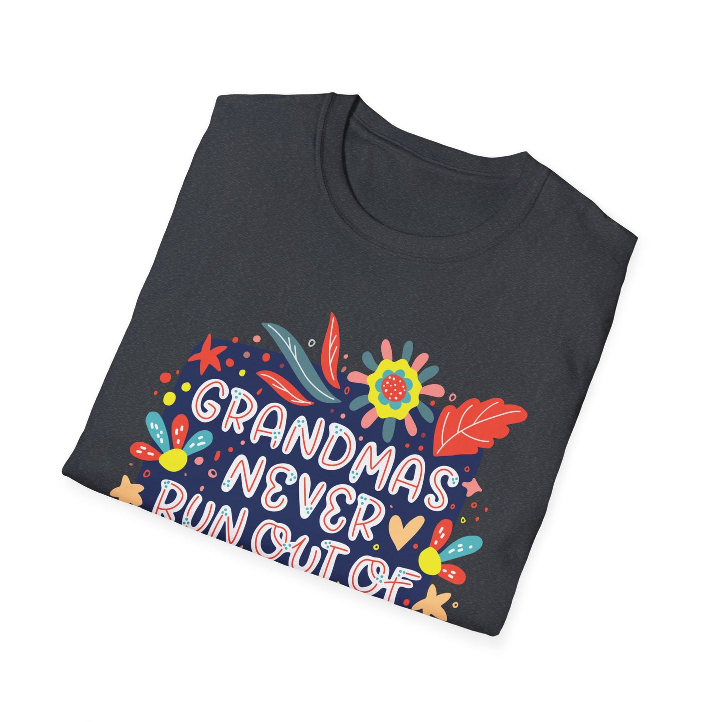 Hugs & Cookies Guaranteed: New Grandma Softstyle T-Shirt