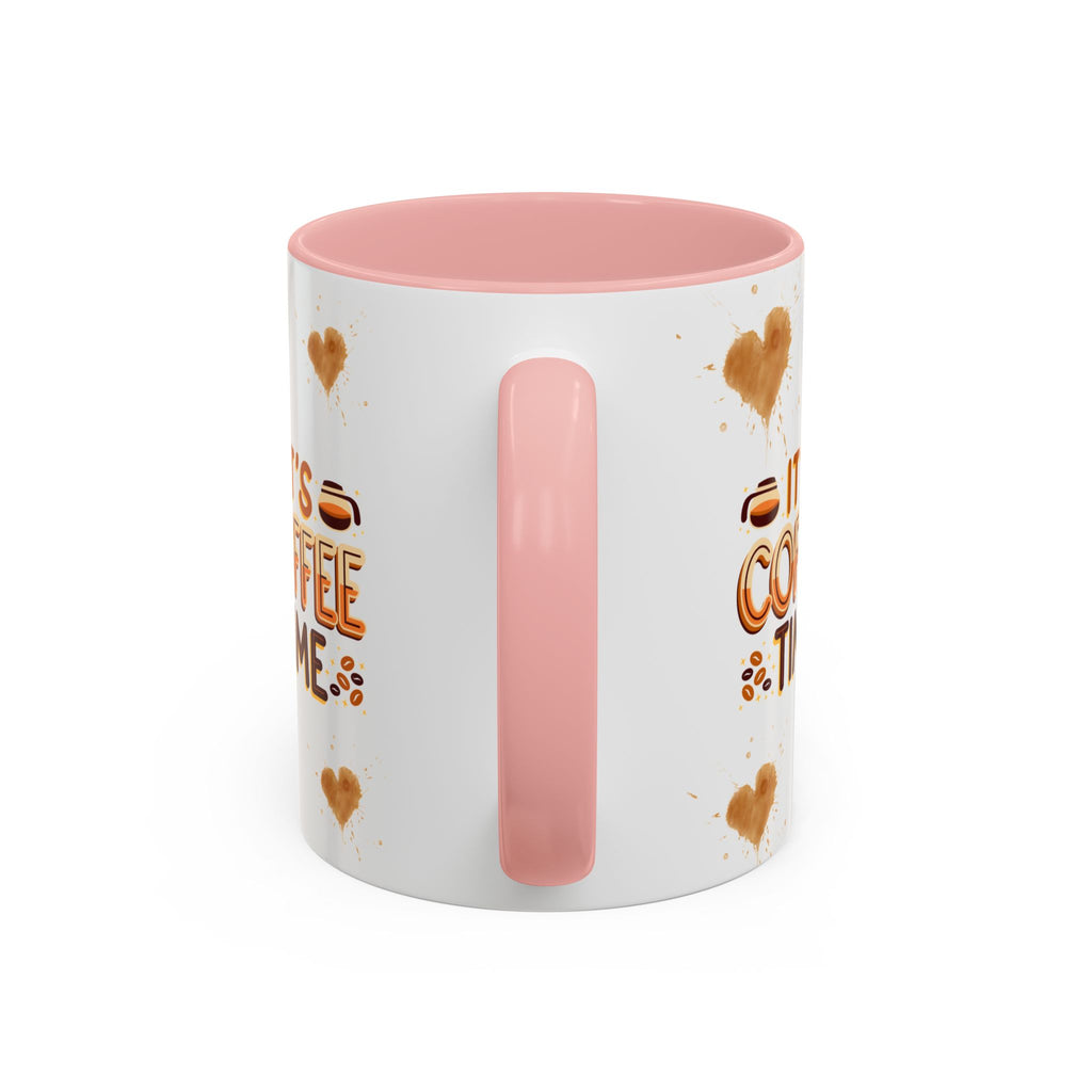 Cute Highland Cow It's Coffee Time Mug | Accent Coffee Mug