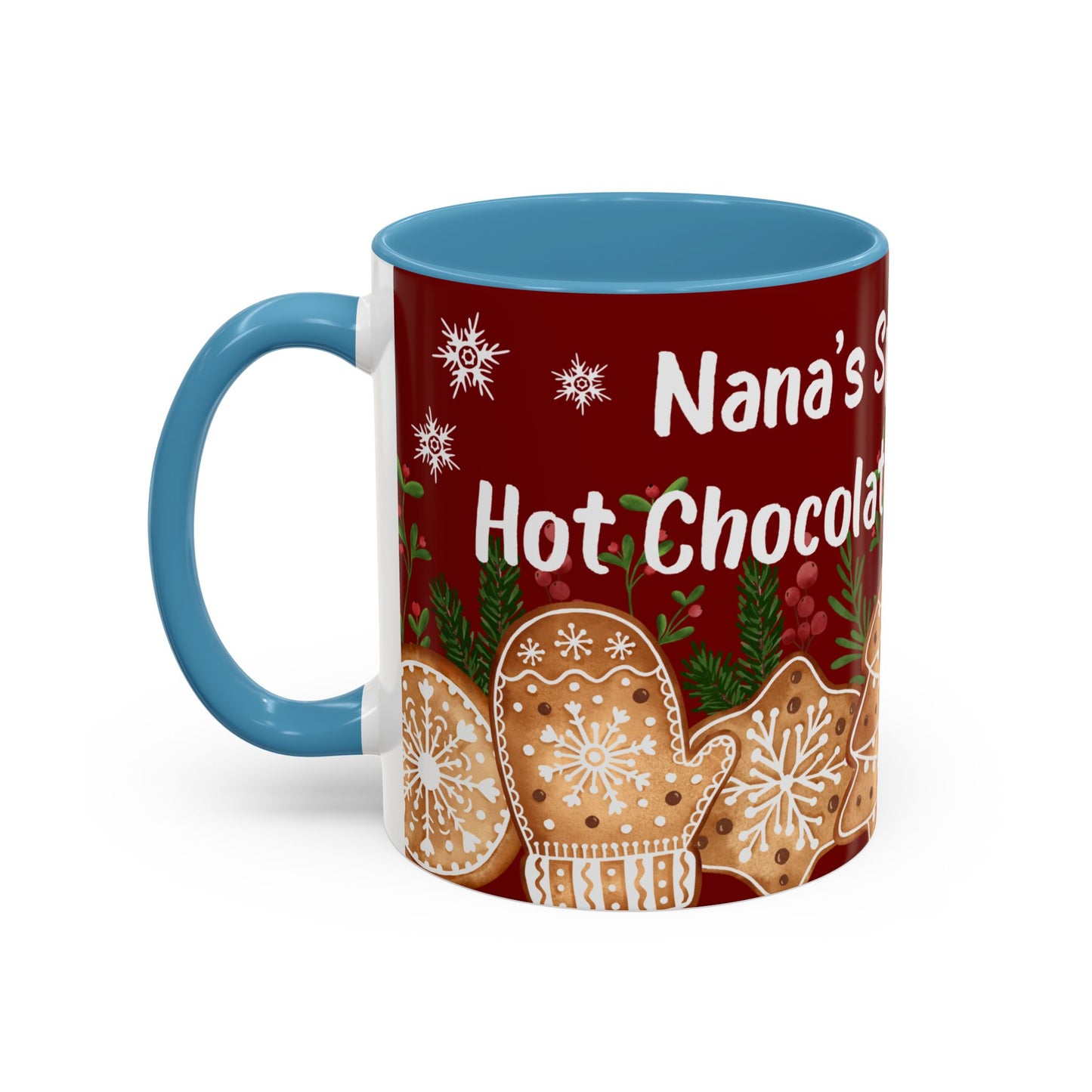 Christmas Gingerbread Coffee Mug – "Special Mug & Hot Chocolate to Stay Snug"