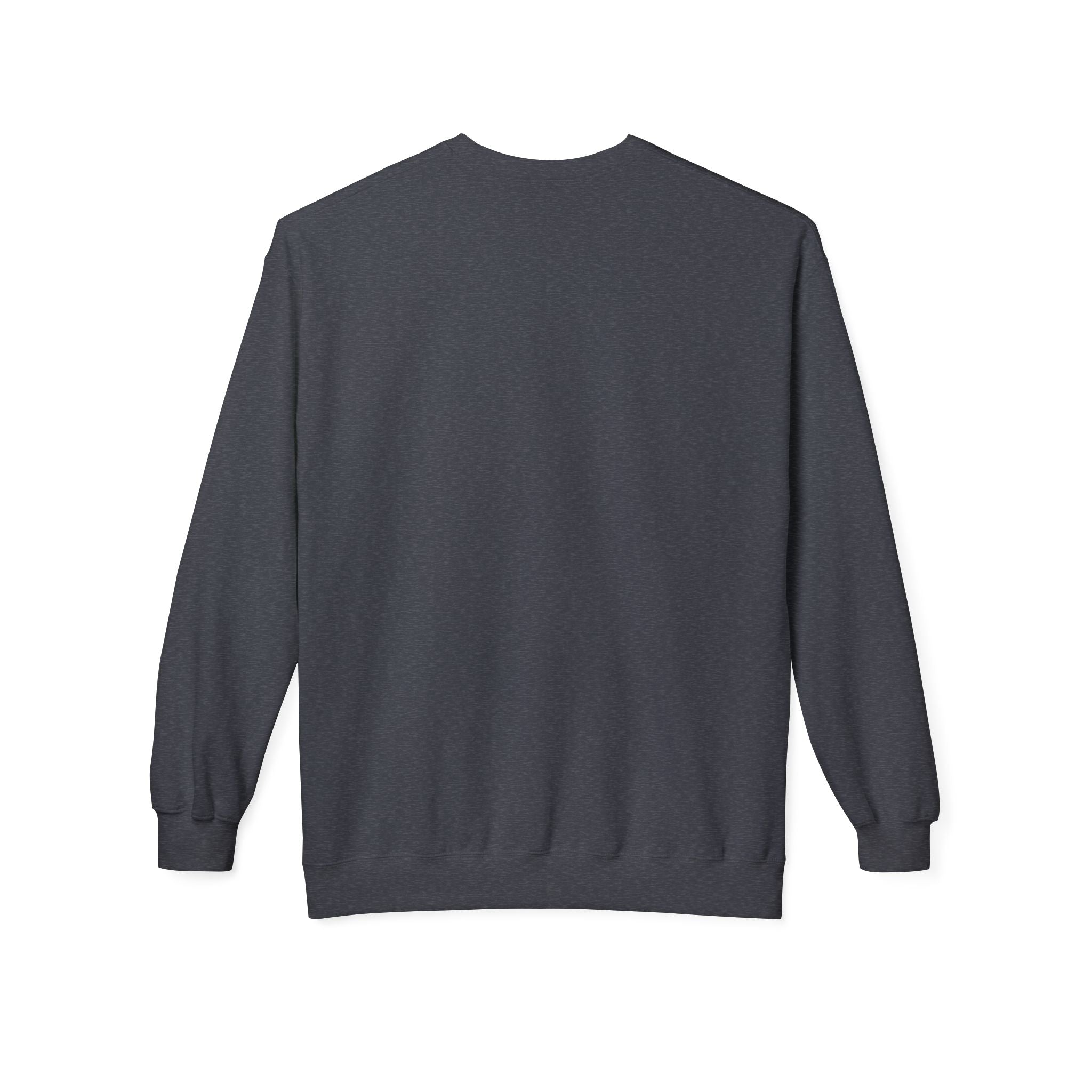 90s Grime Crewneck Sweatshirt — Retro Distorted Logo Pullover