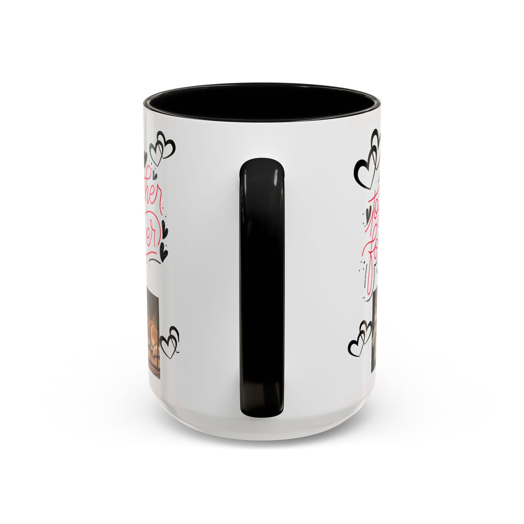 Husky Couple Coffee Mug — “Together Forever” Personalized Pet Lovers Gift