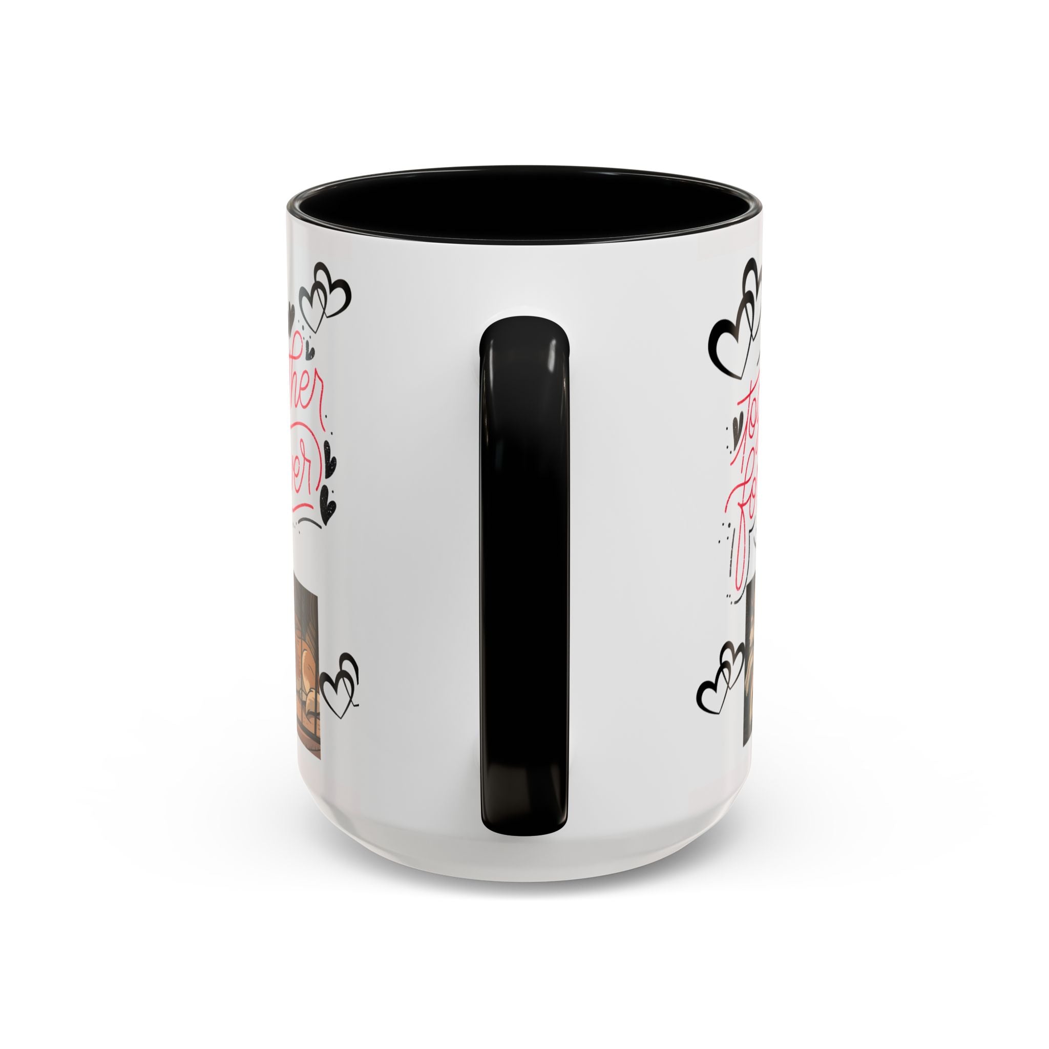 Husky Couple Coffee Mug — “Together Forever” Personalized Pet Lovers Gift