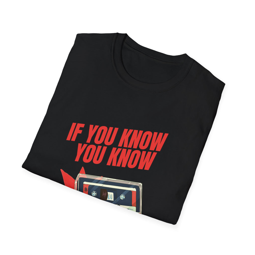 Vintage Cassette Unisex T-Shirt, Retro Music Lover Tee, Perfect for Gifts, Casual Wear, Nostalgic Style