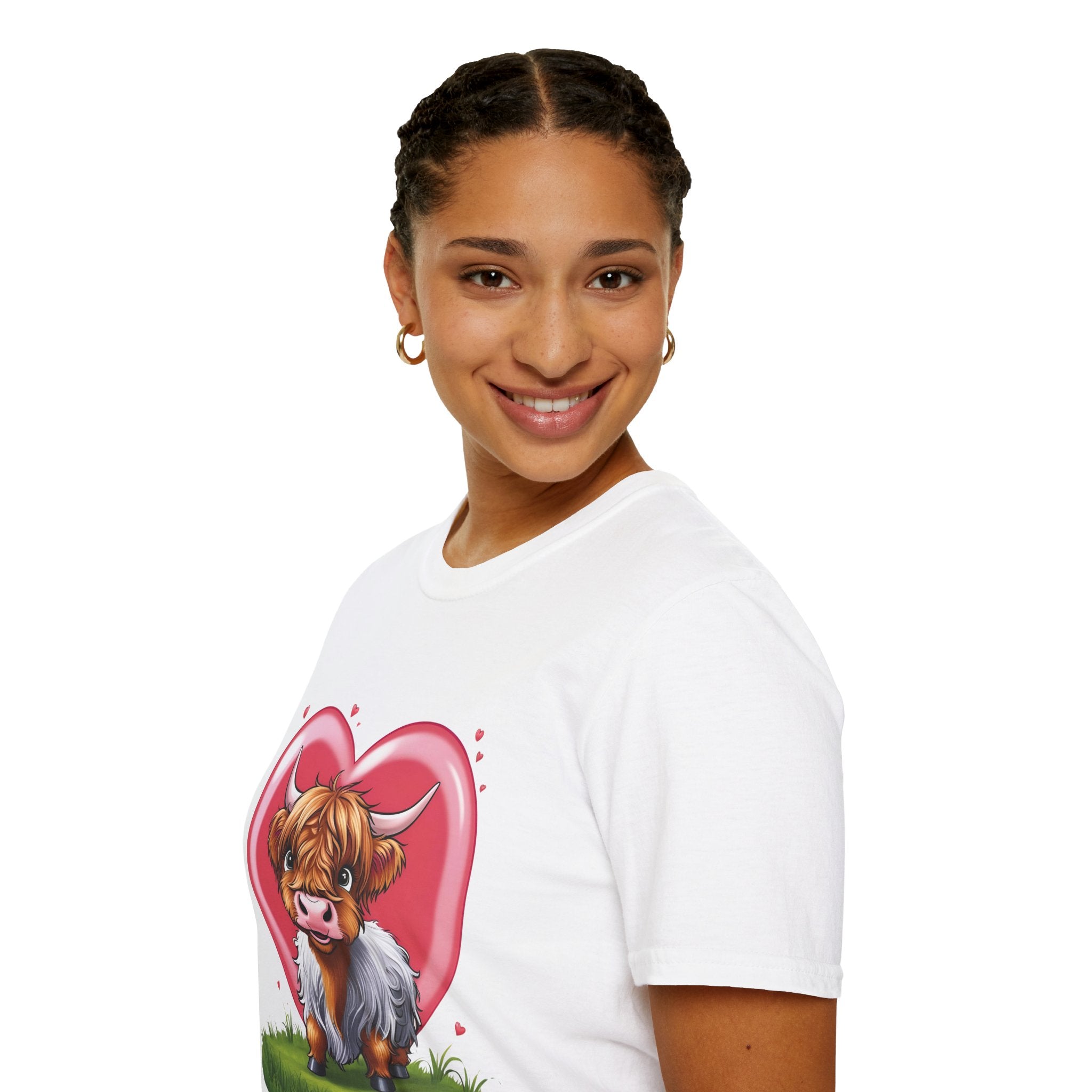 Cute Cow Love T-Shirt for Animal Lovers