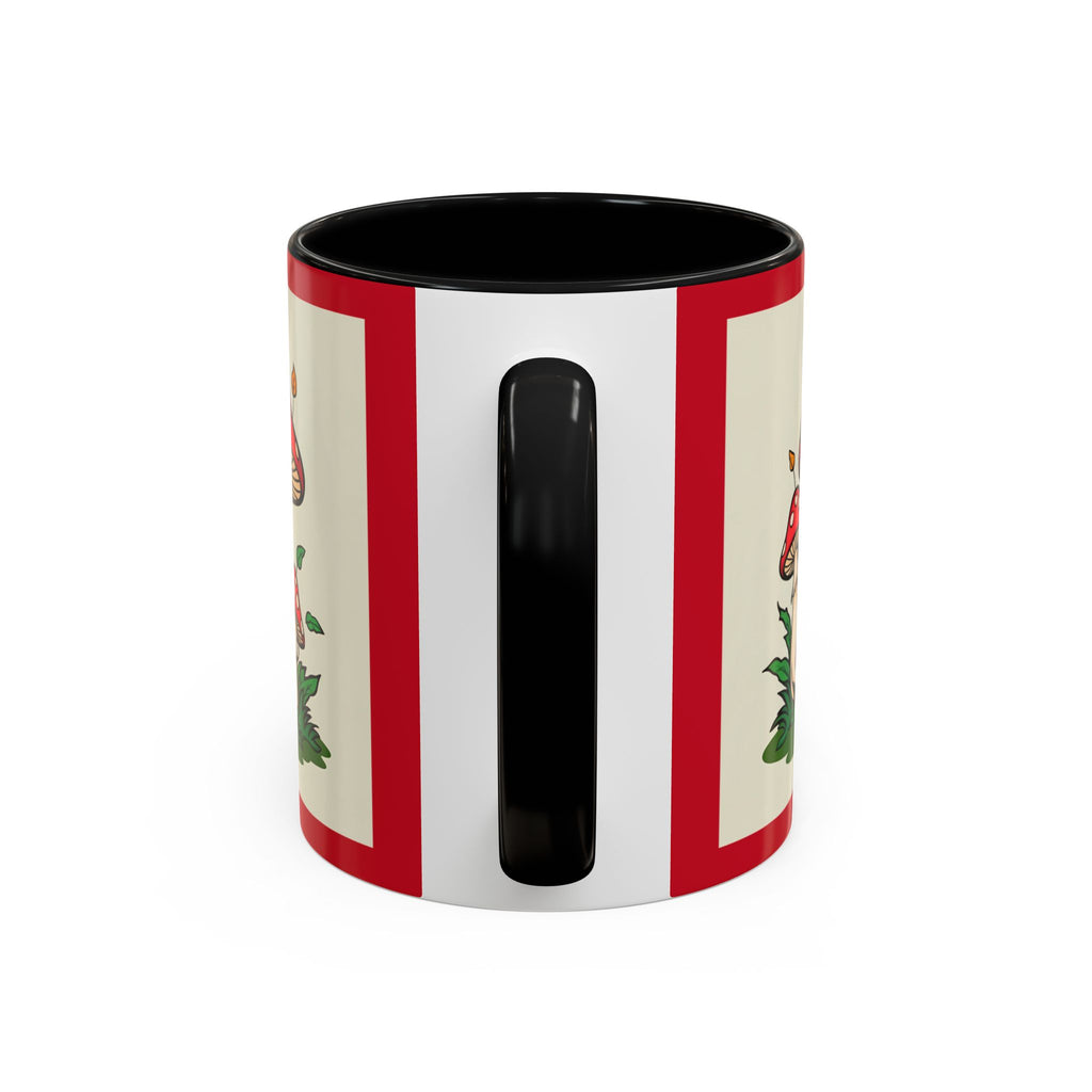 Mushroom Coffee Mug Accent Toadstool Design