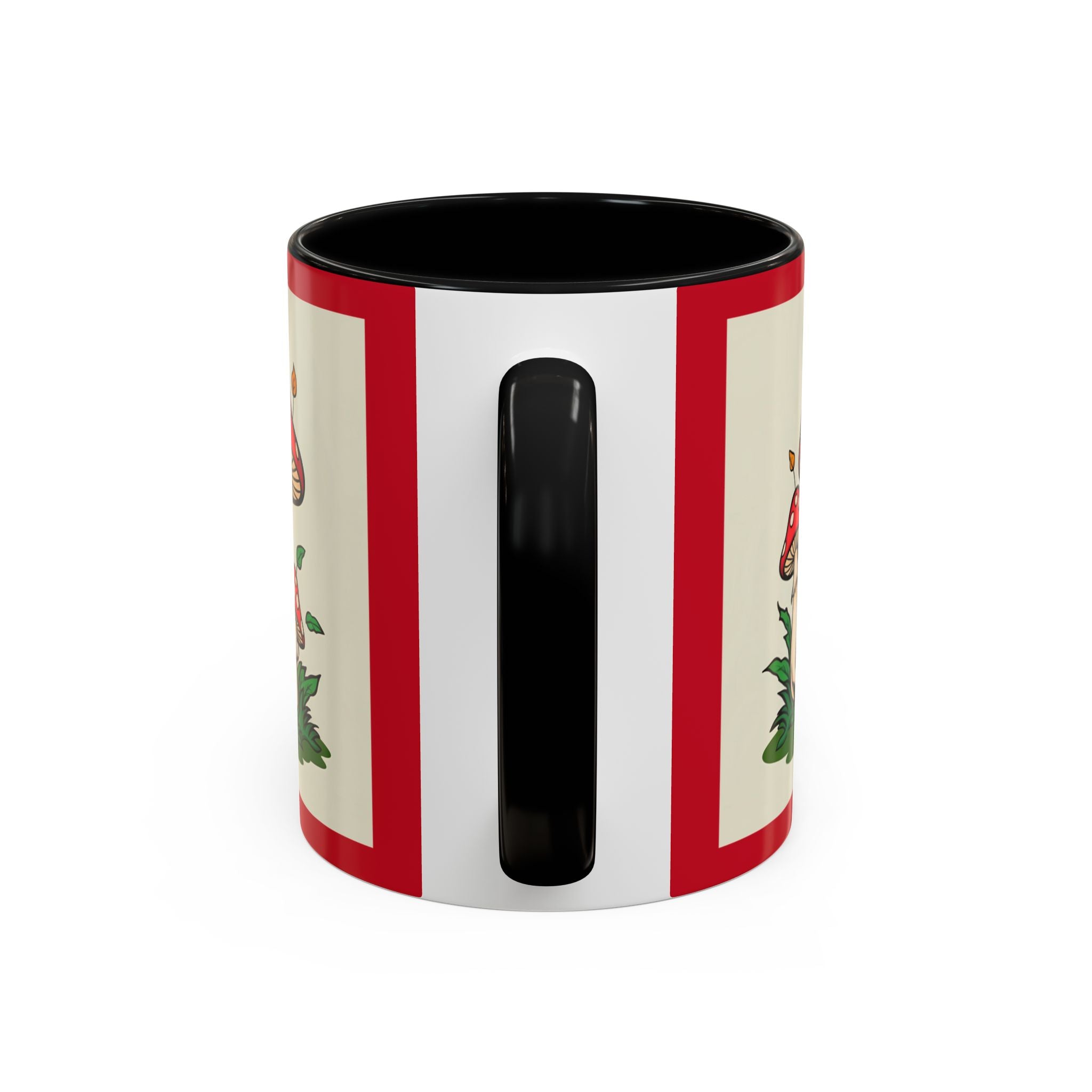 Mushroom Coffee Mug Accent Toadstool Design