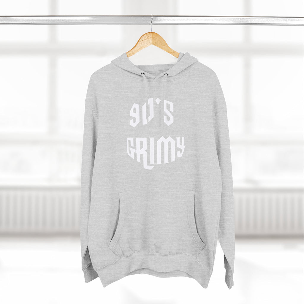 Vintage Streetwear Fleece Pullover 90's Grimy Guys Hoodie