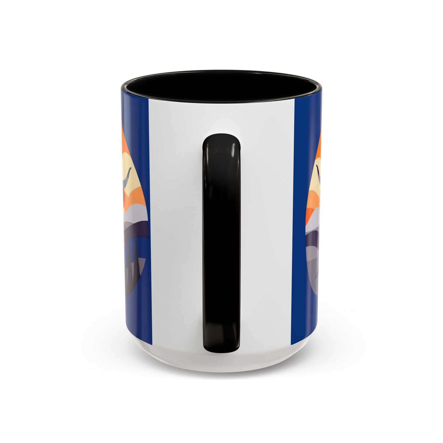 Highland Cow Coffee Mug — Cute Orange Scottish Cattle Accent Ceramic Mug (11/15 oz)