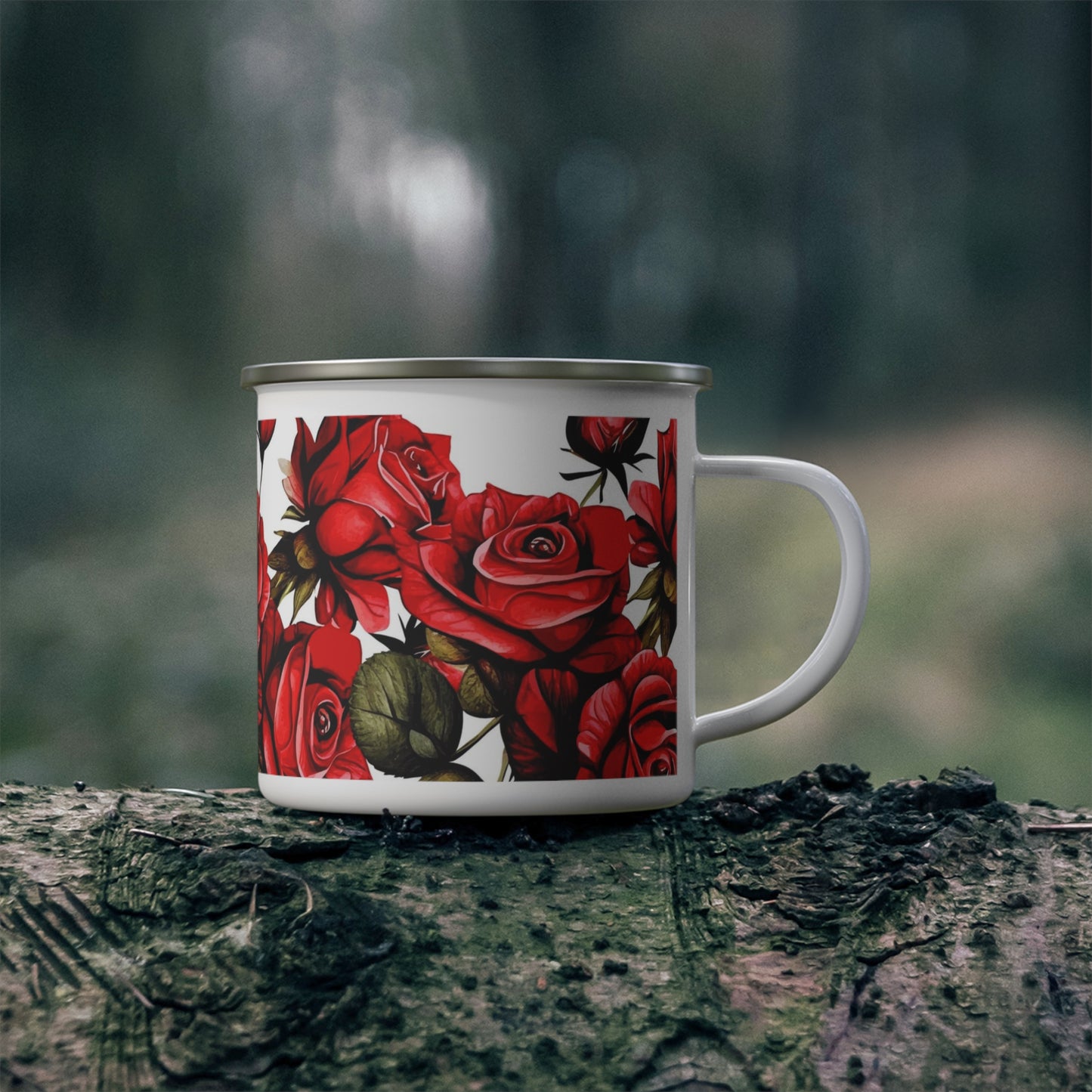 Melissa Rose Enamel Camping Mug