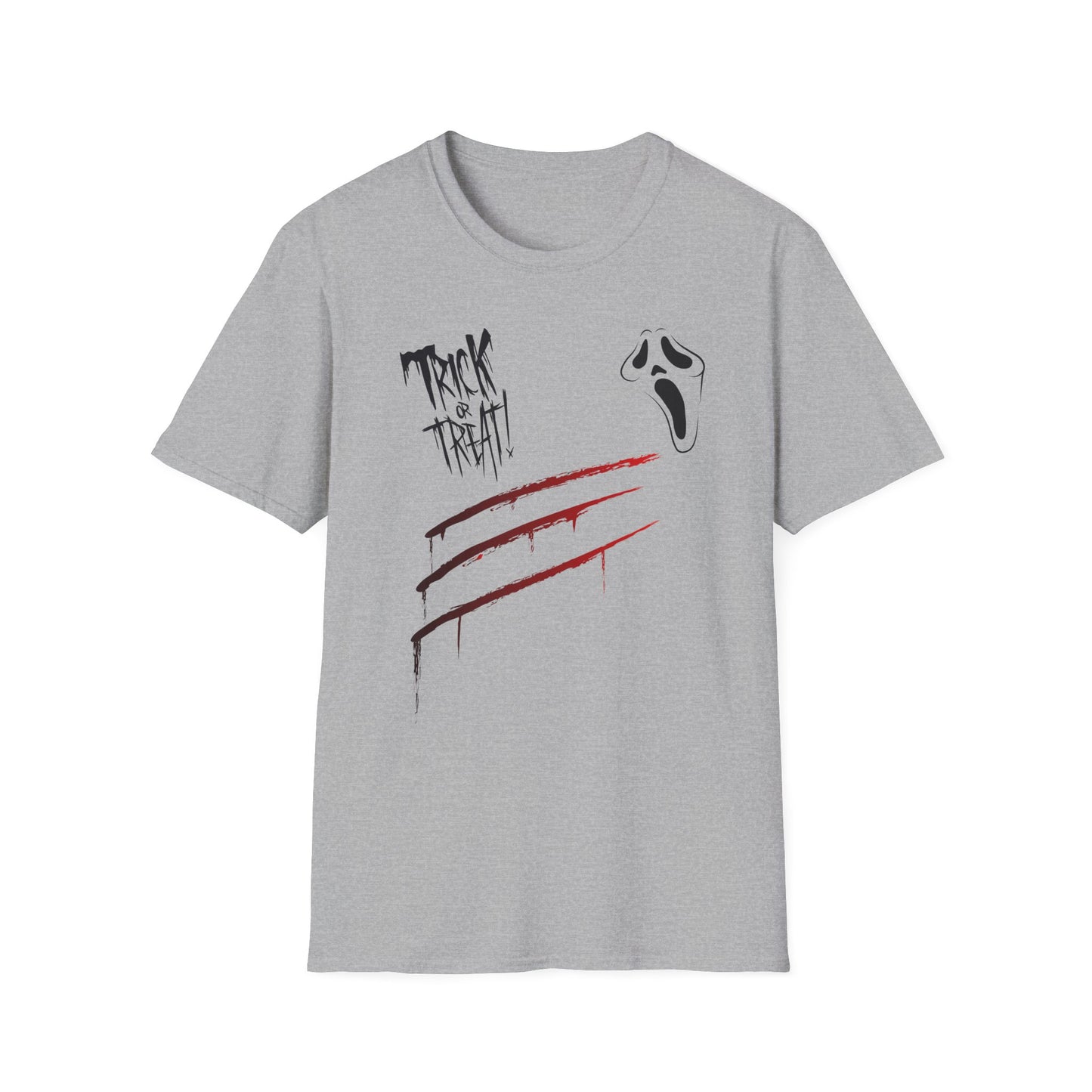 Unisex Halloween Graphic Tee, Scary Shirt for Halloween Party, Trick or [...]