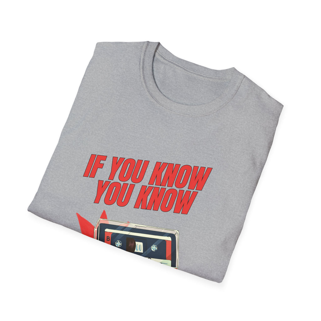 Vintage Cassette Unisex T-Shirt, Retro Music Lover Tee, Perfect for Gifts, Casual Wear, Nostalgic Style
