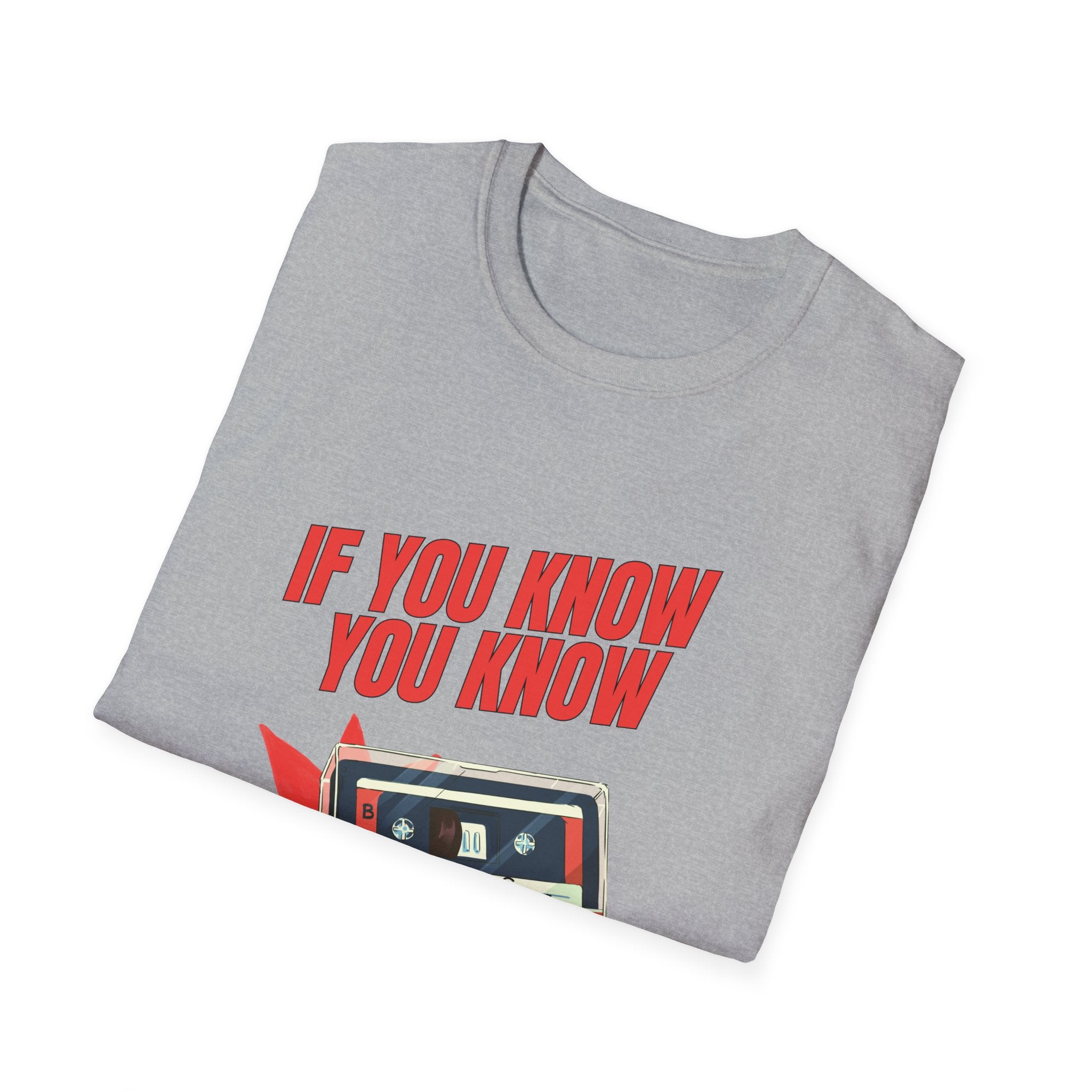 Vintage Cassette Unisex T-Shirt, Retro Music Lover Tee, Perfect for Gifts, Casual Wear, Nostalgic Style