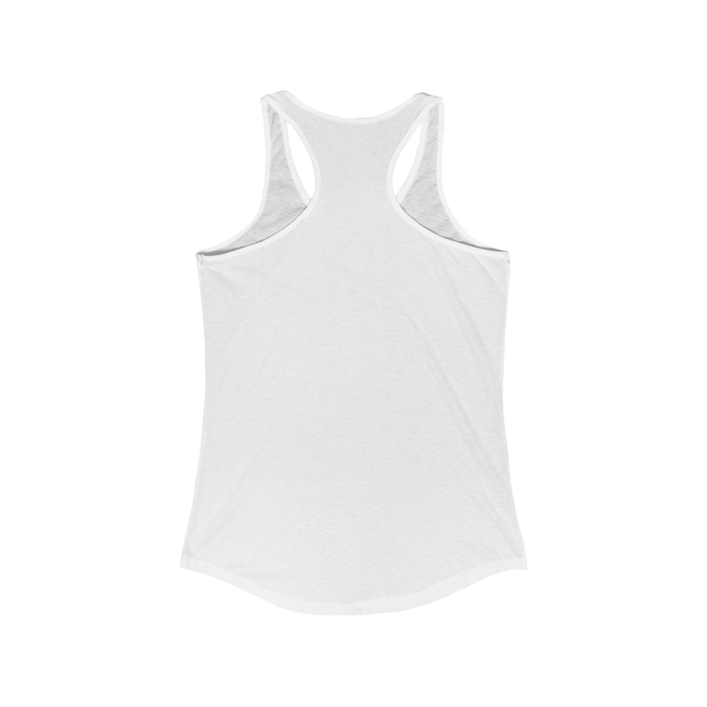 Edgy Skull & Rose Racerback Tank, Perfect for Gym, Summer Outfits, Gifts for Her, Festival Wear, Casual Style