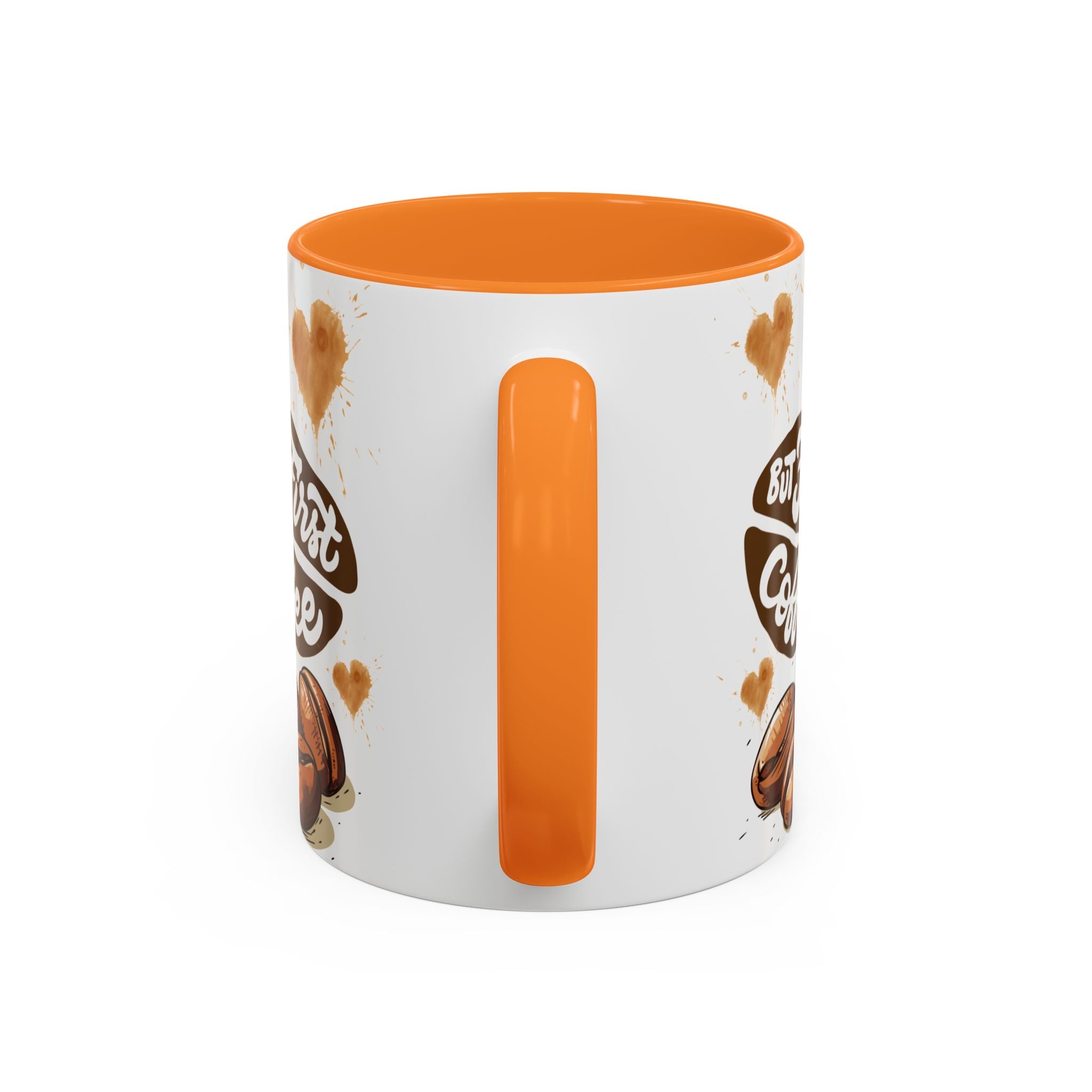 Cute Highland Cow Coffee Mug — "But First Coffee" Colorful Ceramic Mug (11oz/15oz)