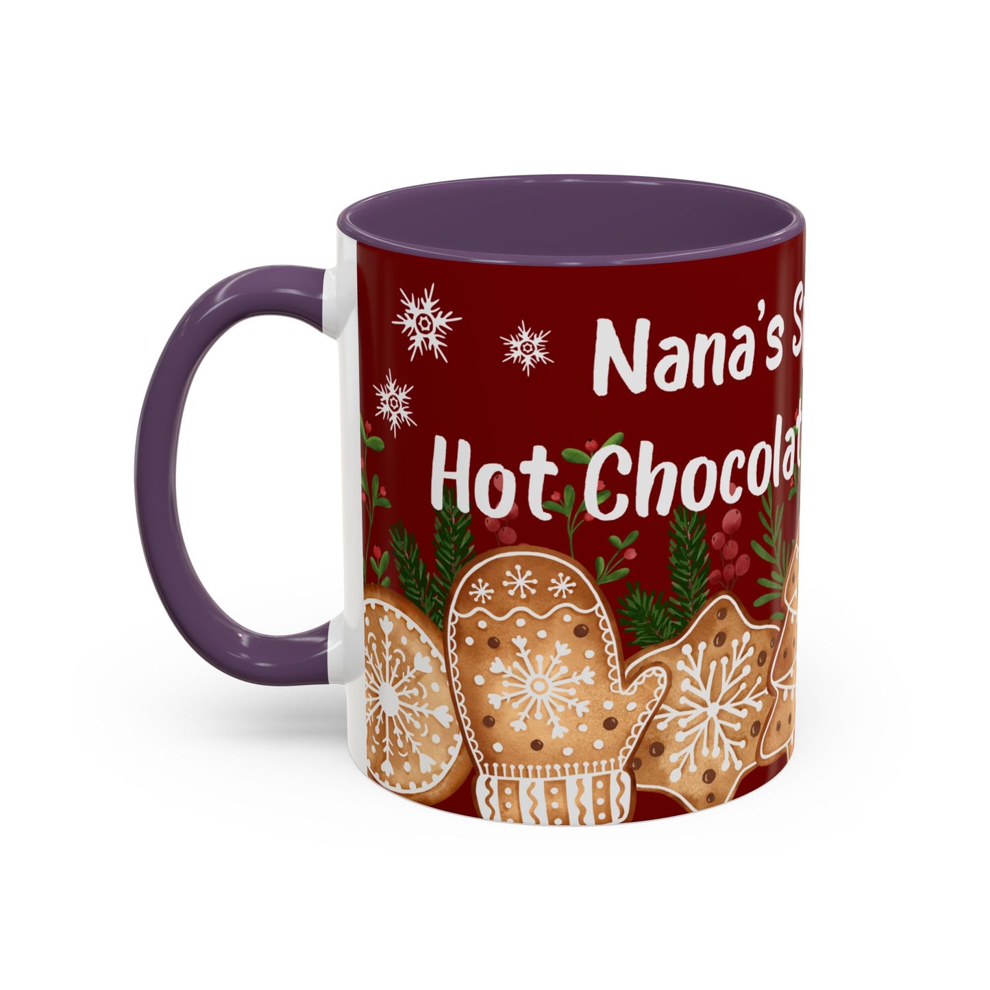 Christmas Gingerbread Coffee Mug – "Special Mug & Hot Chocolate to Stay Snug"