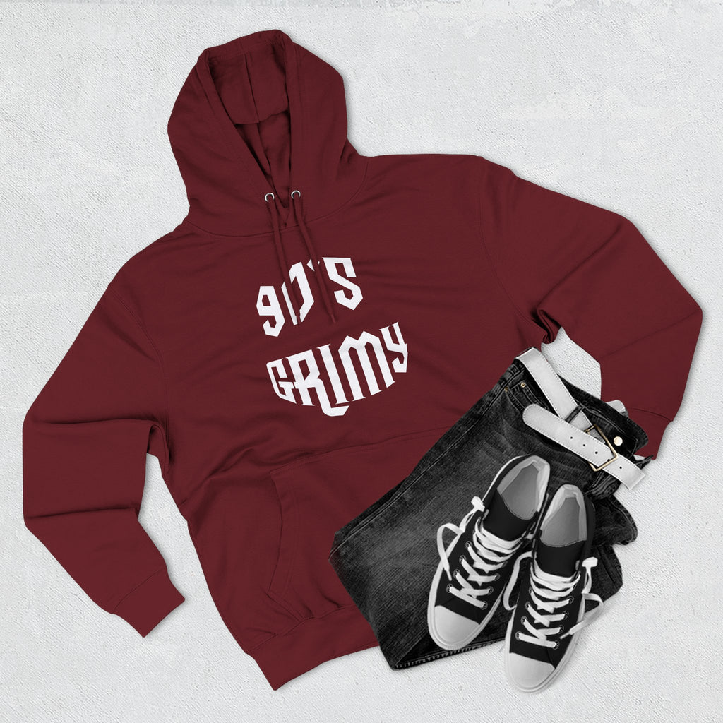 Vintage Streetwear Fleece Pullover 90's Grimy Guys Hoodie