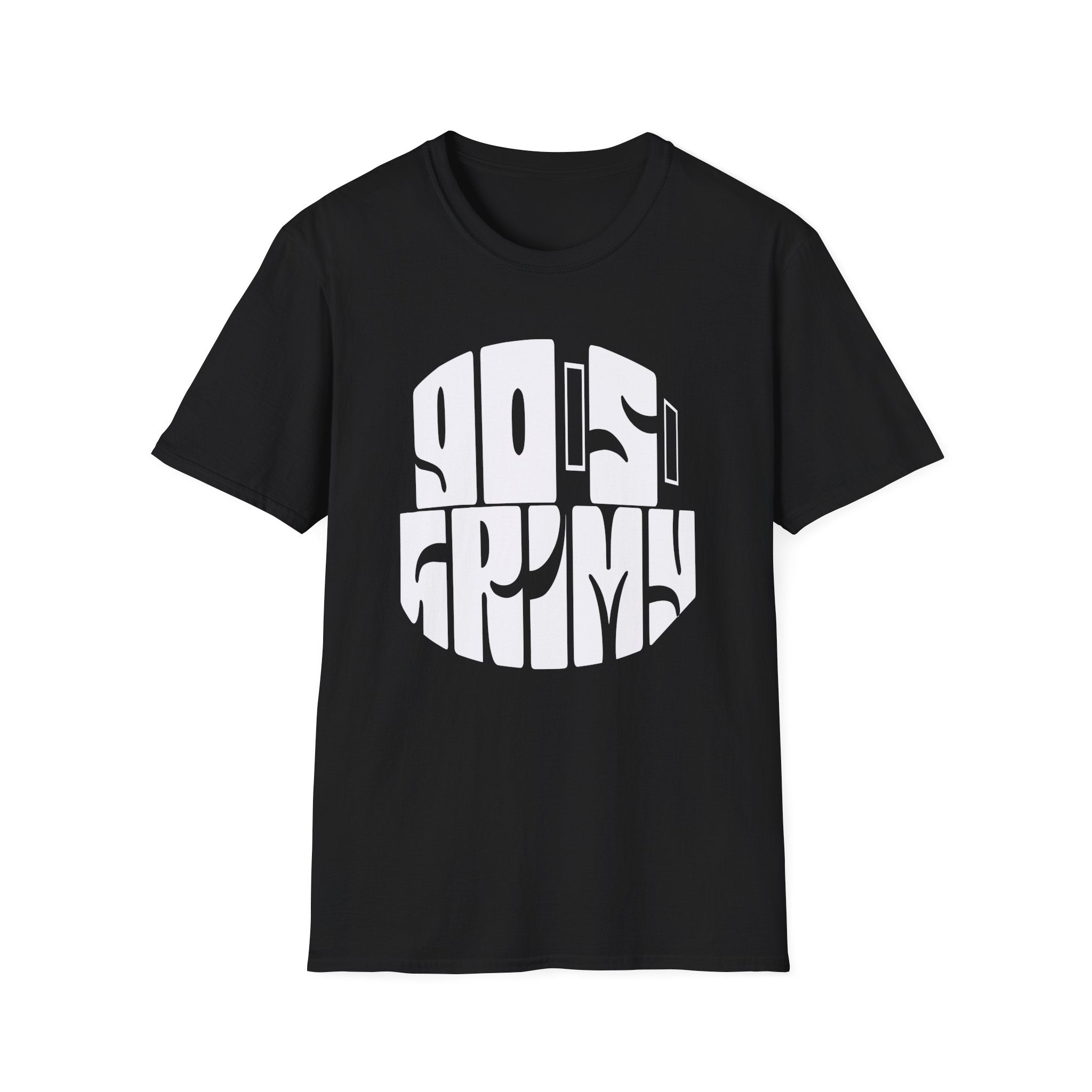 90s Grumpy T-Shirt — Retro Vintage Typography Tee