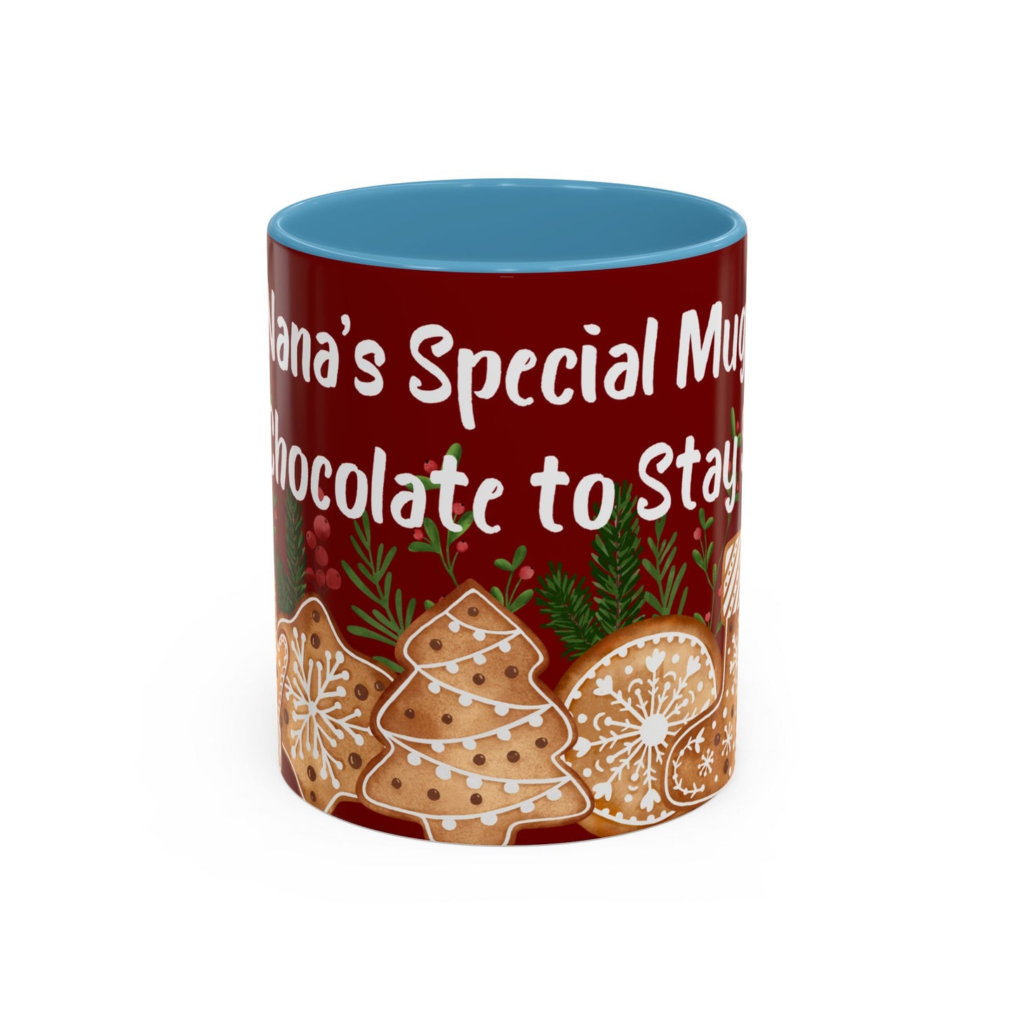 Christmas Gingerbread Coffee Mug – "Special Mug & Hot Chocolate to Stay Snug"