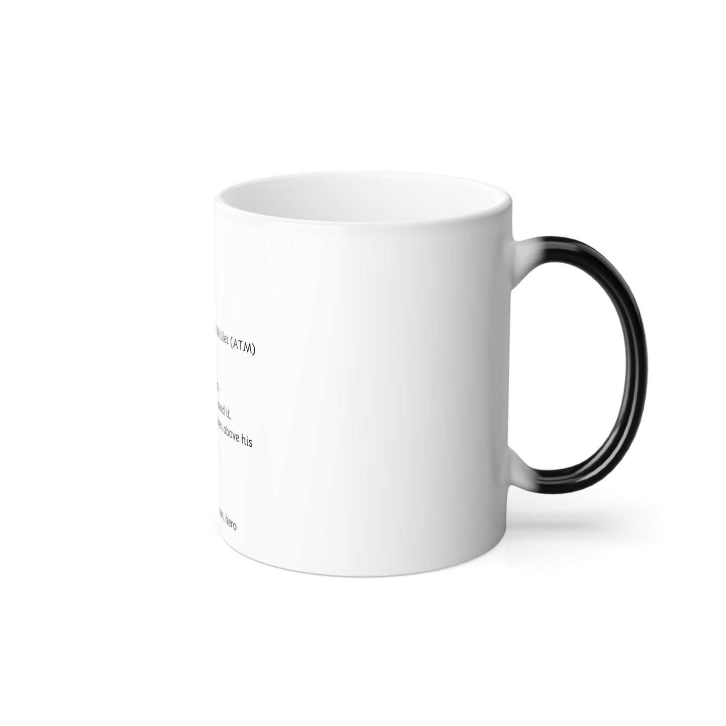 Dad Color Morphing Mug, 11oz