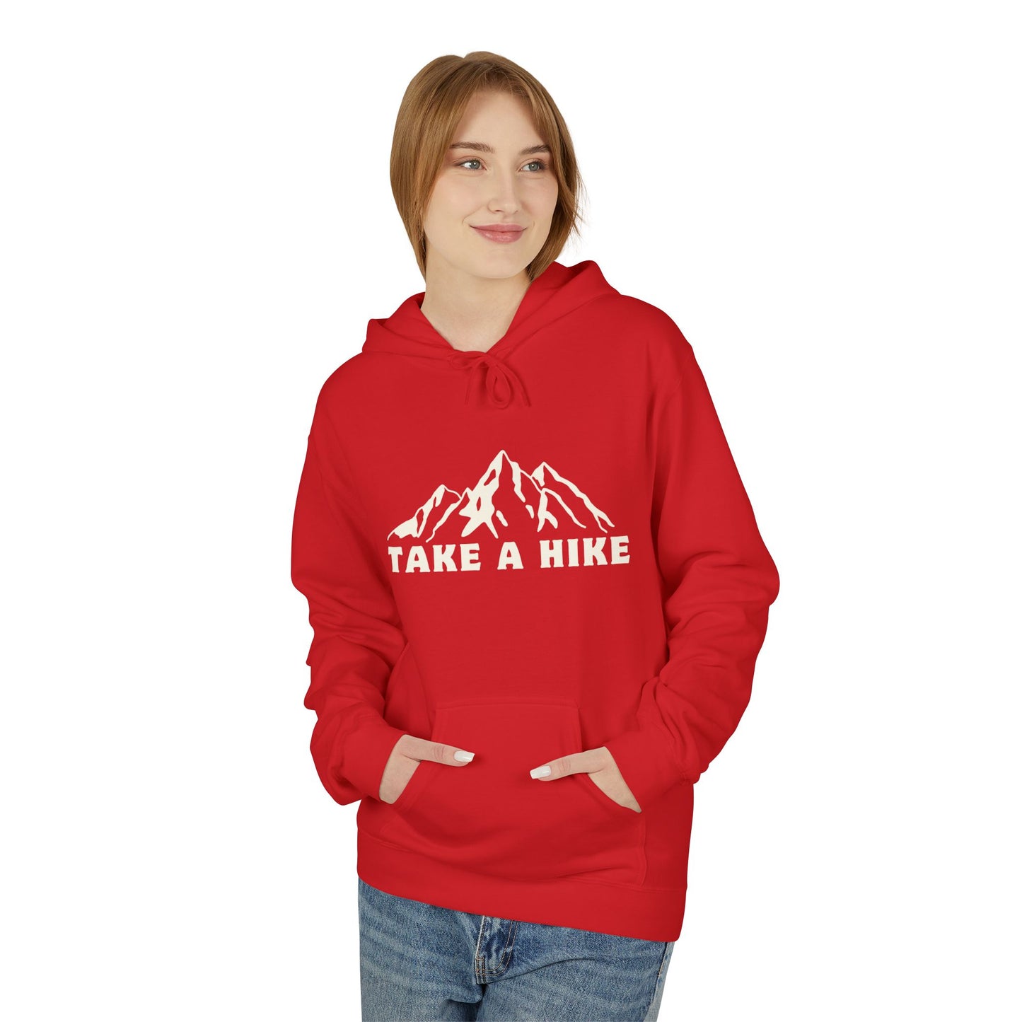 Hoodie Sweater Pullover Take a Hike Mountain Outdoor Adventure Pullover