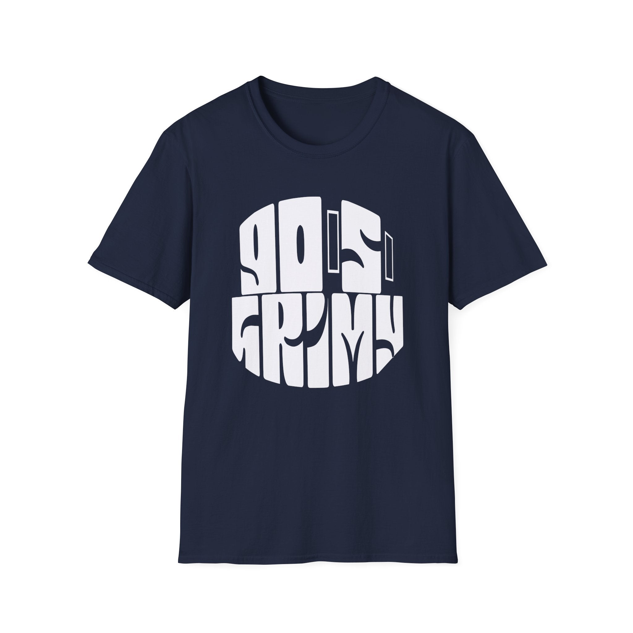 90s Grumpy T-Shirt — Retro Vintage Typography Tee