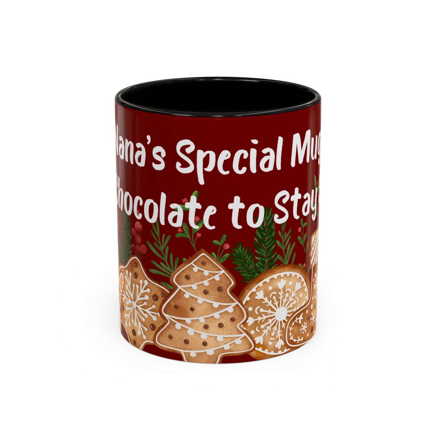 Christmas Gingerbread Coffee Mug – "Special Mug & Hot Chocolate to Stay Snug"