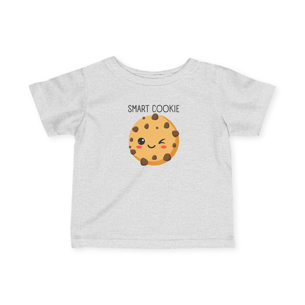 Childrens Short Sleeve Shirt Smart Cookie Infant Fine Jersey Tee