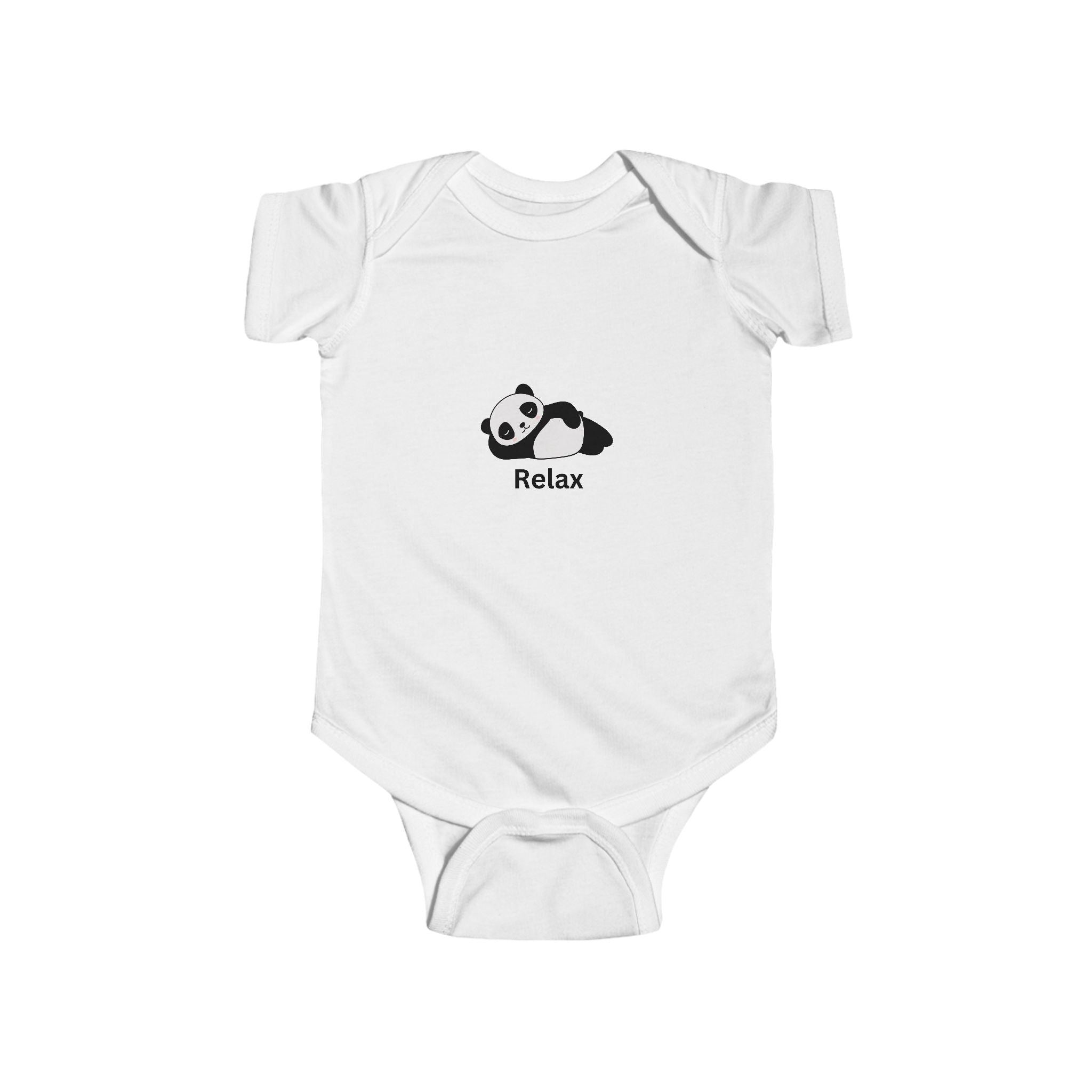 Relax Panda Infant Fine Jersey Bodysuit