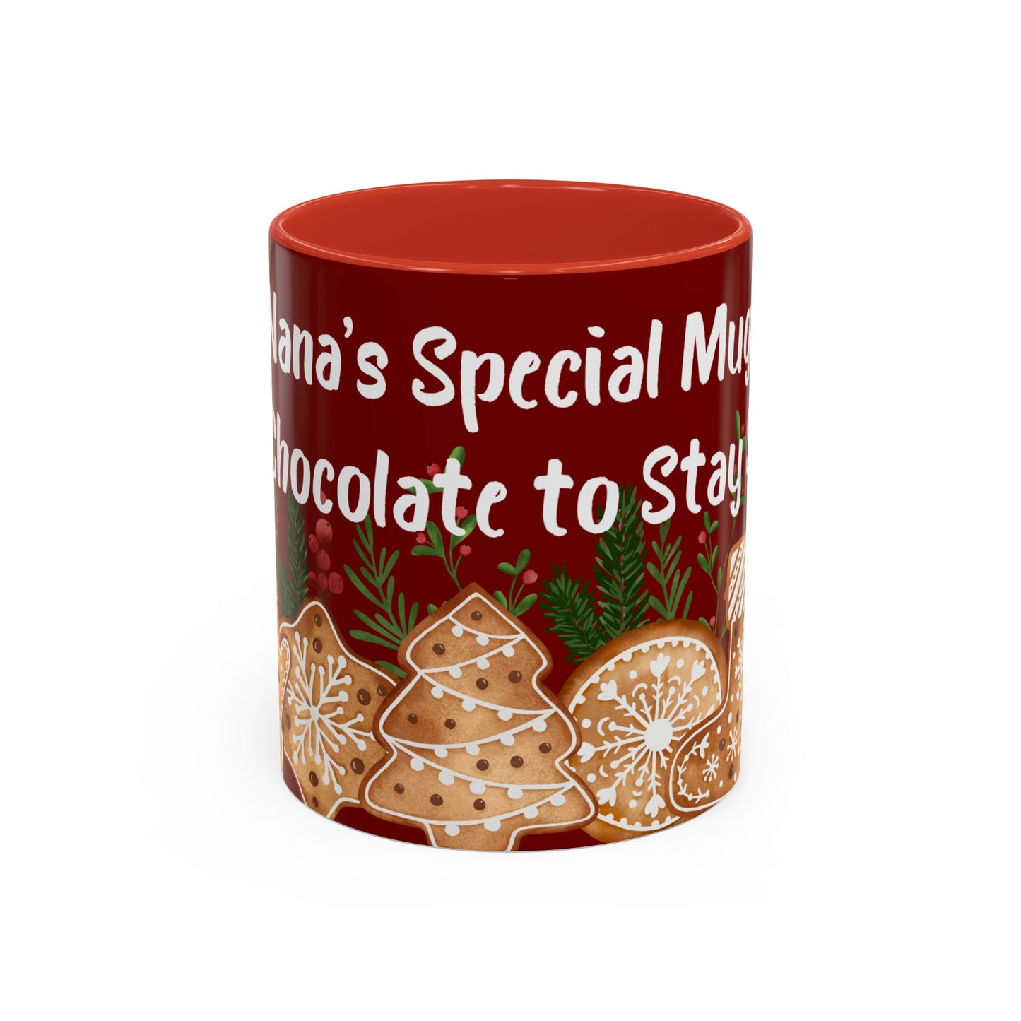 Christmas Gingerbread Coffee Mug – "Special Mug & Hot Chocolate to Stay Snug"