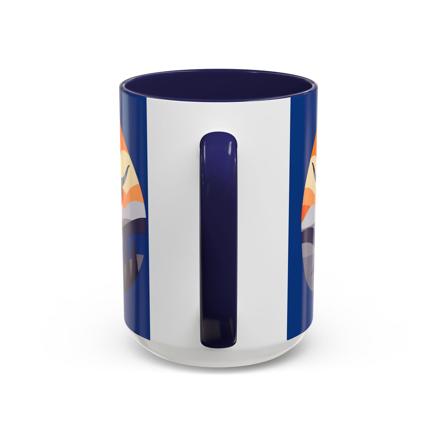 Highland Cow Coffee Mug — Cute Orange Scottish Cattle Accent Ceramic Mug (11/15 oz)