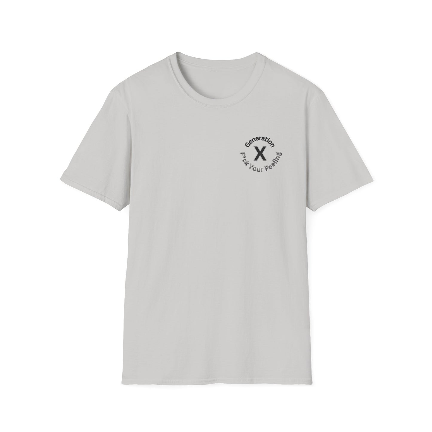 Generation X Softstyle T-Shirt, Unisex Vintage Tee, Retro Graphic Shirt, Perfect for Nostalgia Lovers, Gift for Birthdays
