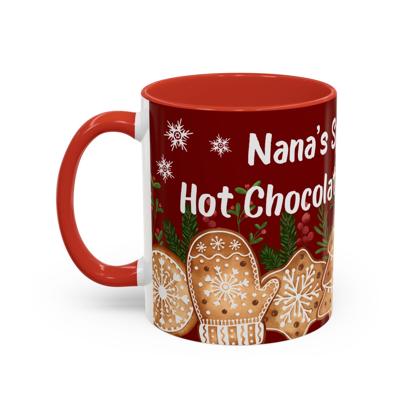 Christmas Gingerbread Coffee Mug – "Special Mug & Hot Chocolate to Stay Snug"
