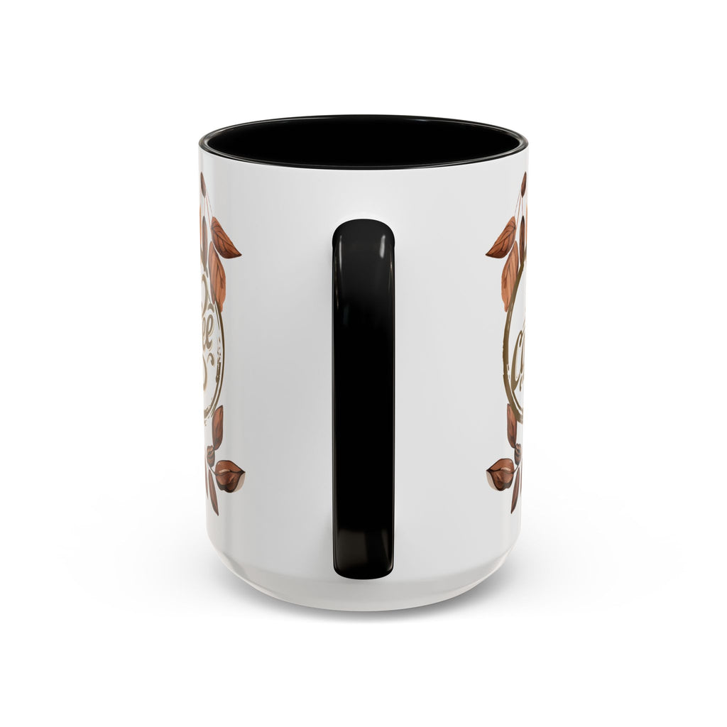 Floral Baby Cow Coffee Mug | Accent Coffee Mug 11oz 15oz