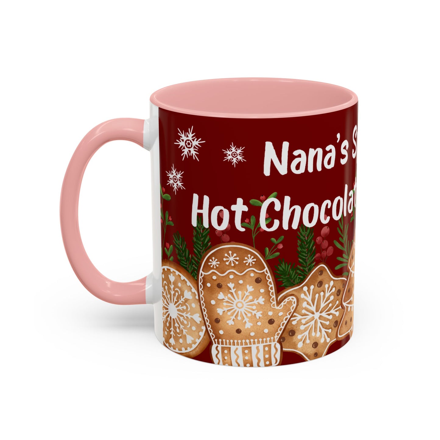 Christmas Gingerbread Coffee Mug – "Special Mug & Hot Chocolate to Stay Snug"