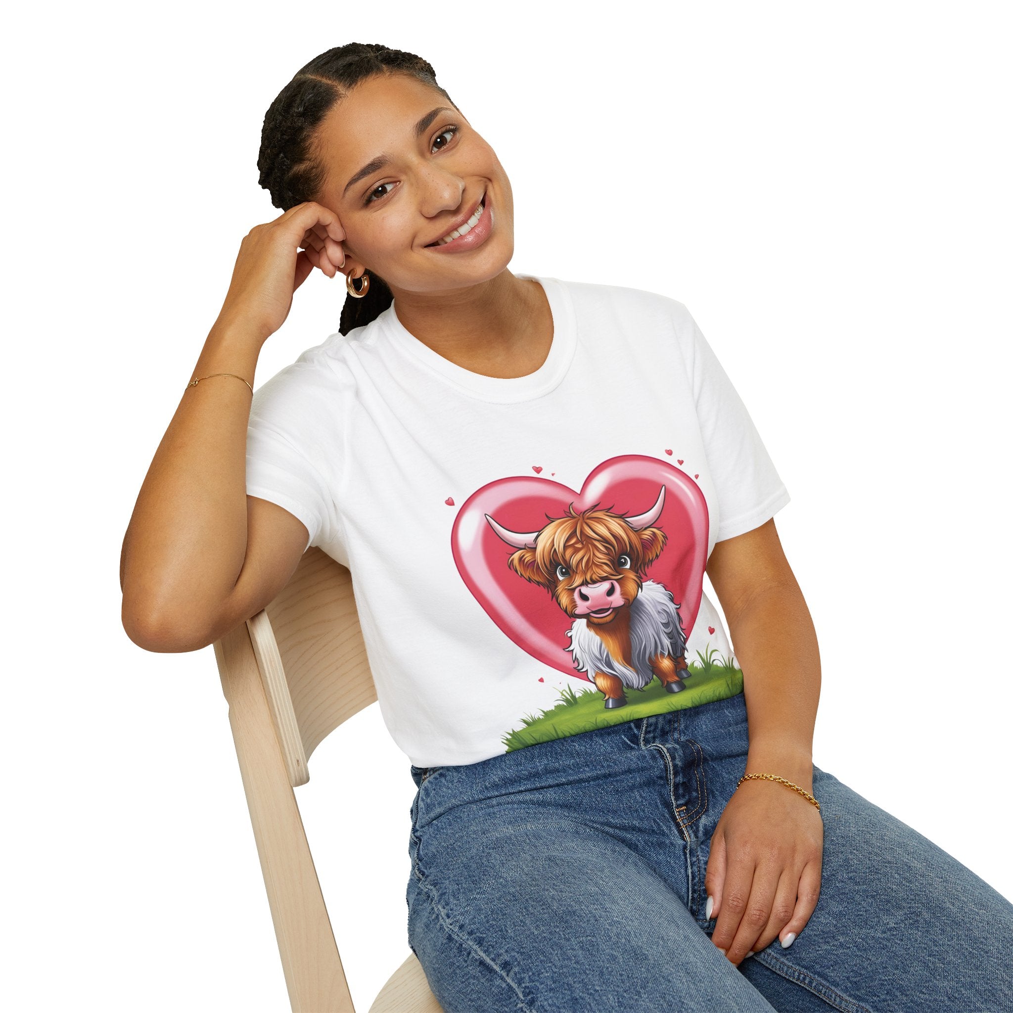Cute Cow Love T-Shirt for Animal Lovers