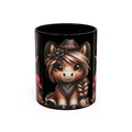 Cowgirl Coffee Mug — Howdy Pink Western Accent Mug (11/15oz)