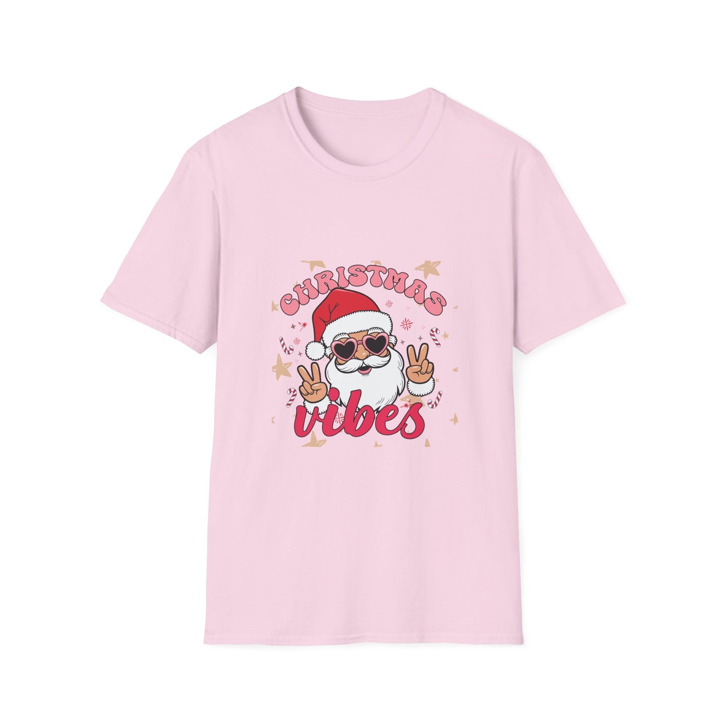 Santa Vibes Unisex Soft Style T-Shirt