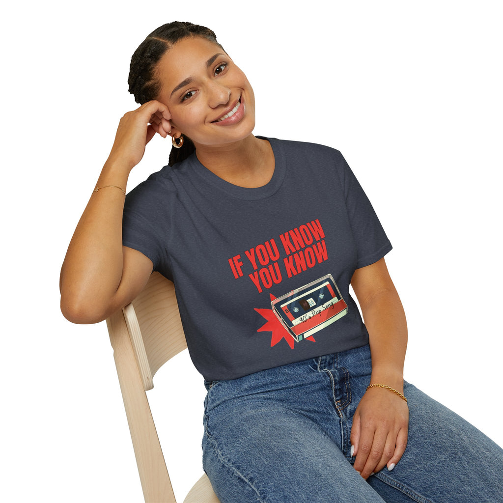 Vintage Cassette Unisex T-Shirt, Retro Music Lover Tee, Perfect for Gifts, Casual Wear, Nostalgic Style