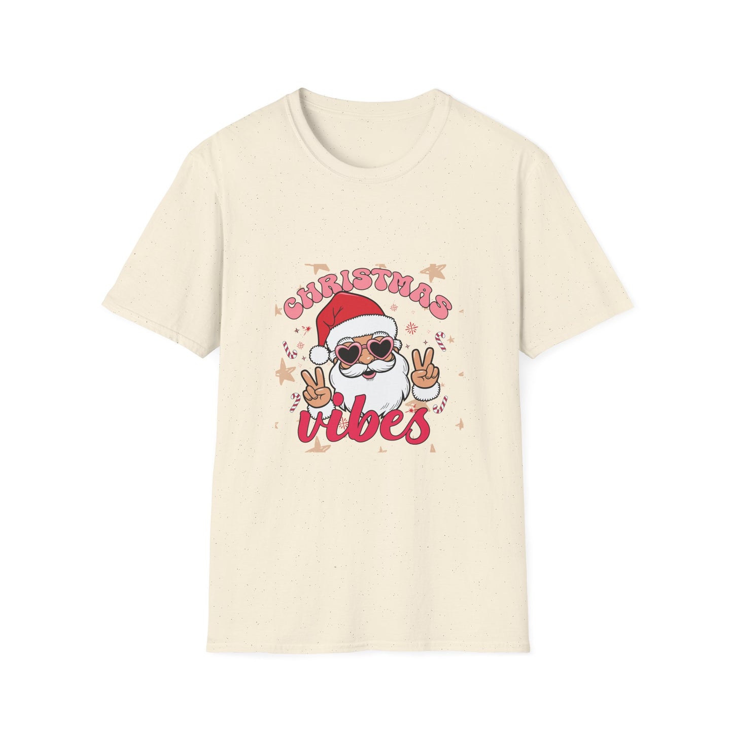 Santa Vibes Unisex Soft Style T-Shirt