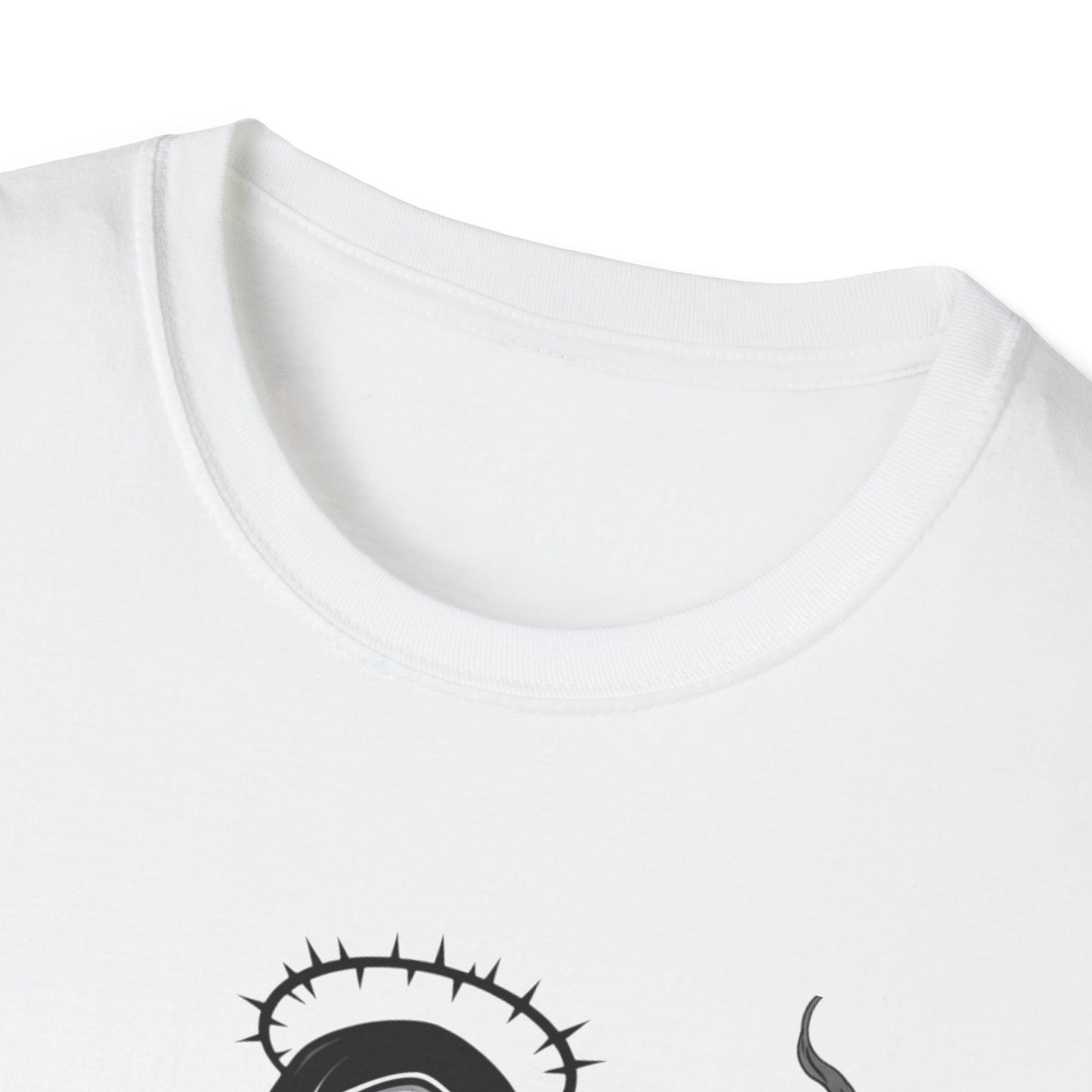 Gothic Graphic Tee - "Faith over Fear" Unisex Softstyle T-Shirt