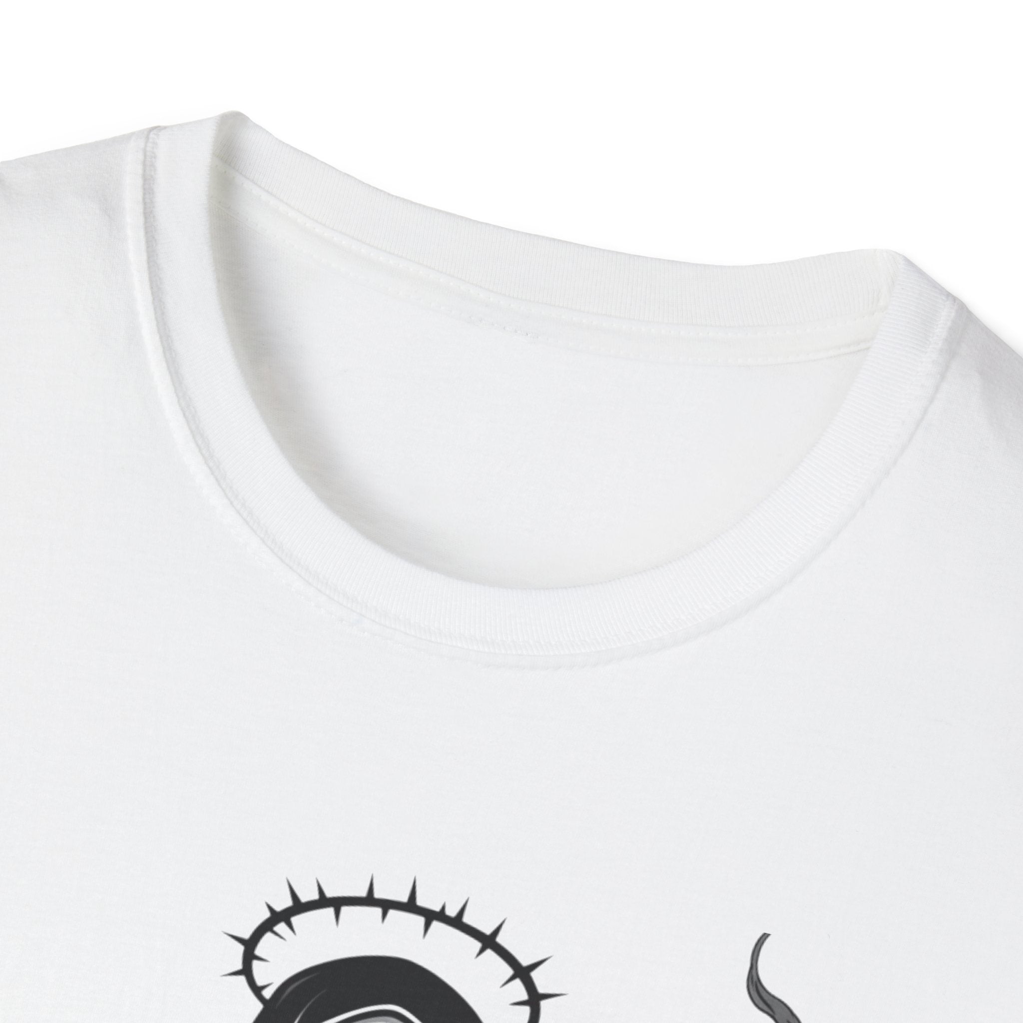 Gothic Graphic Tee - "Faith over Fear" Unisex Softstyle T-Shirt
